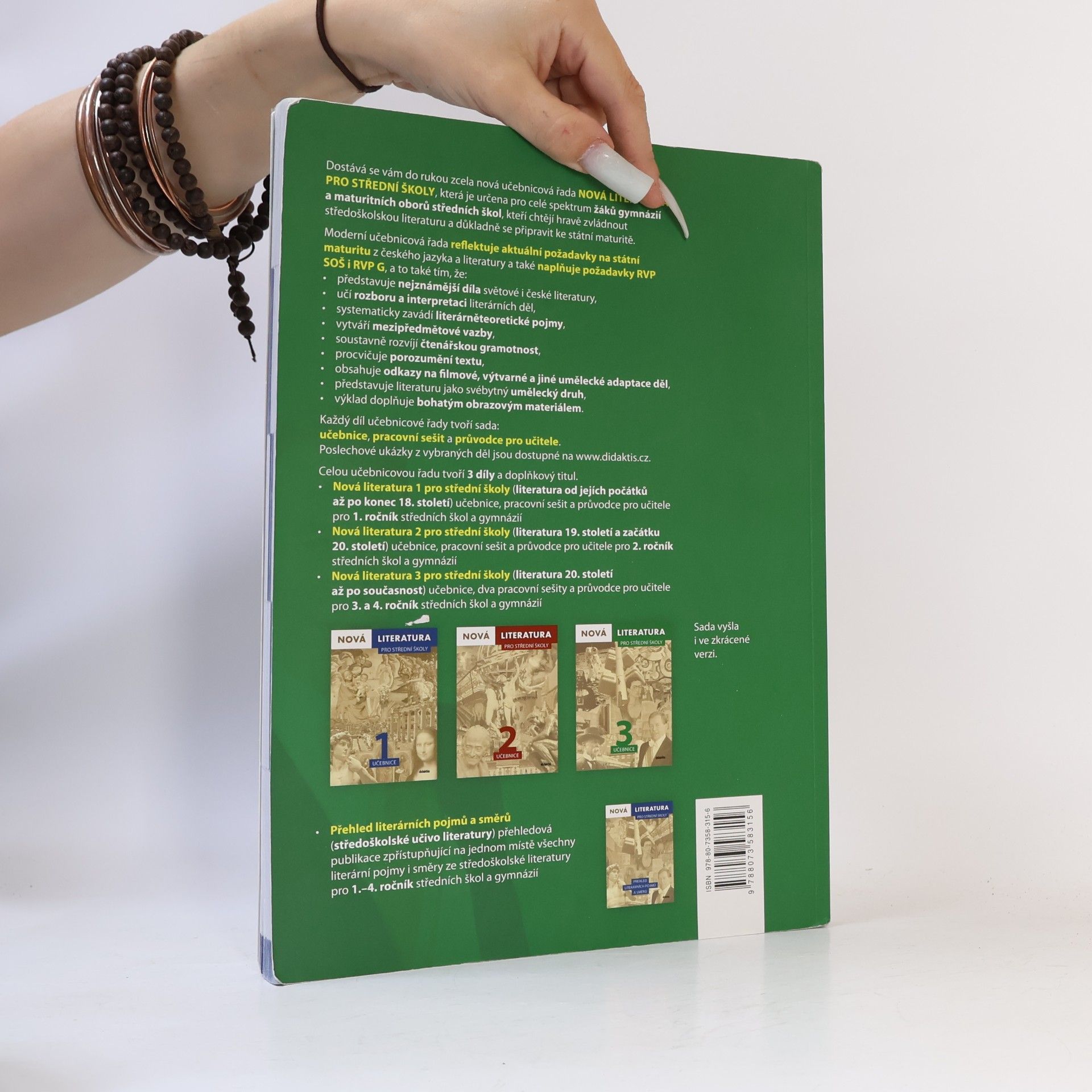 Collectif d'auteurs Nová literatura pro střední školy 3. Učebnice