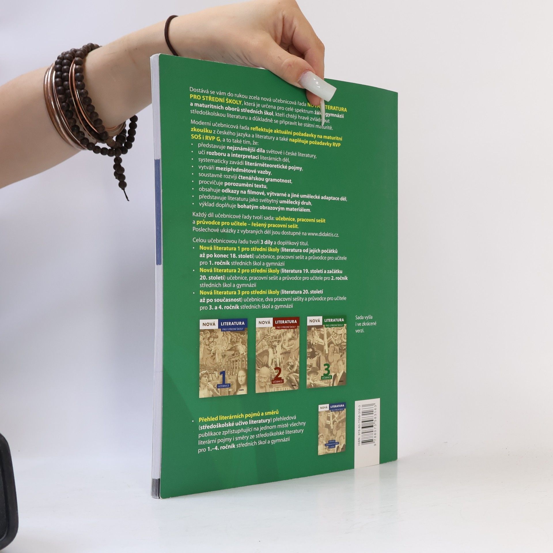 Jolana Fišarová Nová literatura 3 pro střední školy. Pracovní sešit 1