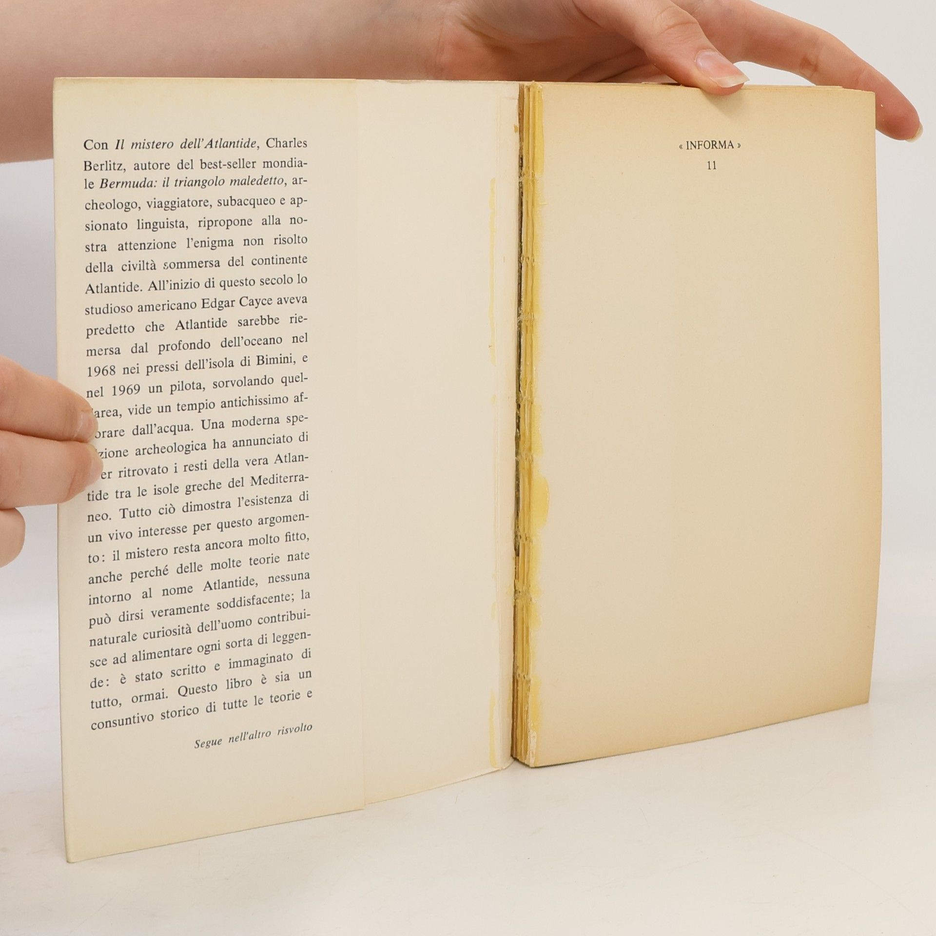 Charles Frambach Berlitz Il mistero dell'Atlantide