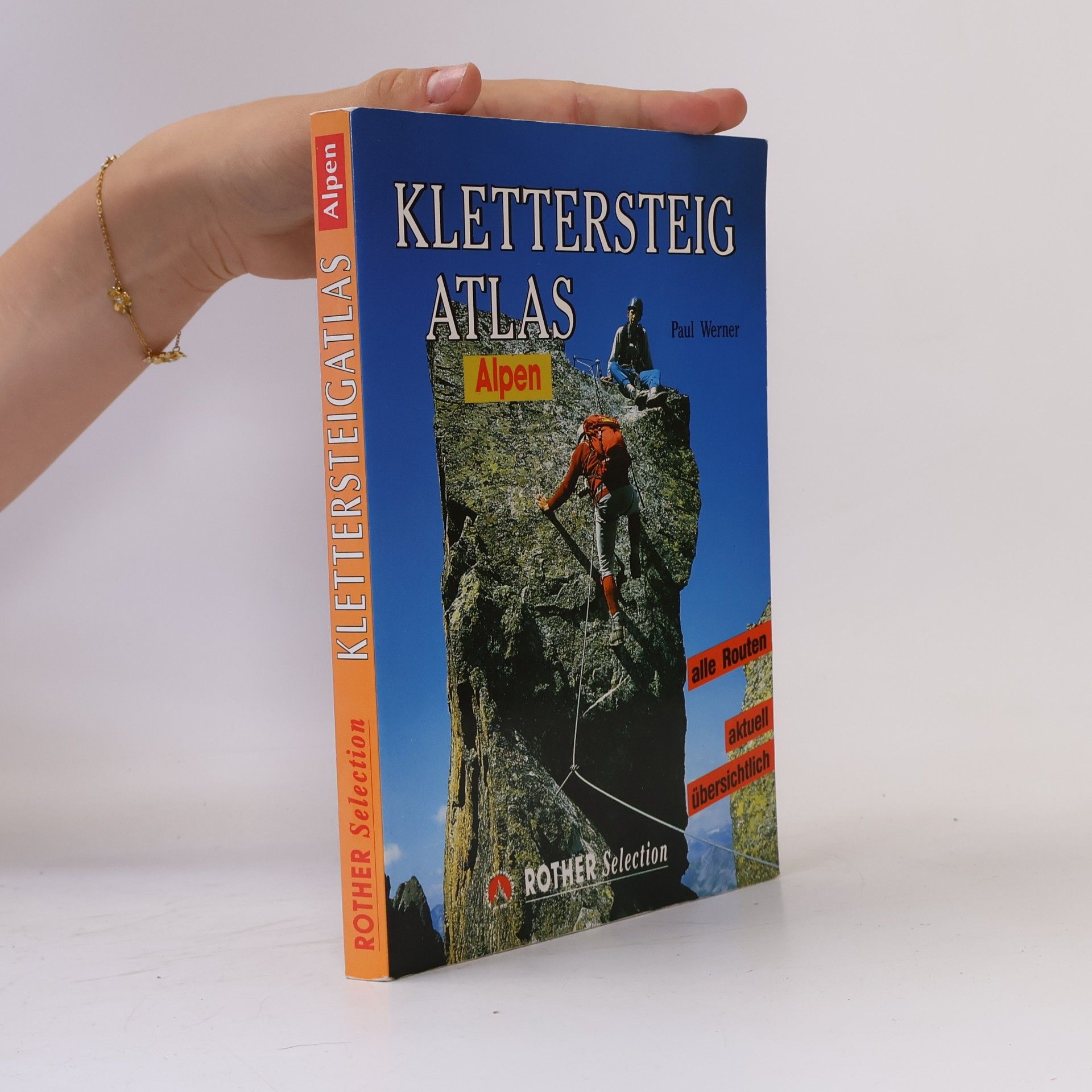 Paul-Werner Scheele Klettersteigatlas Alpen