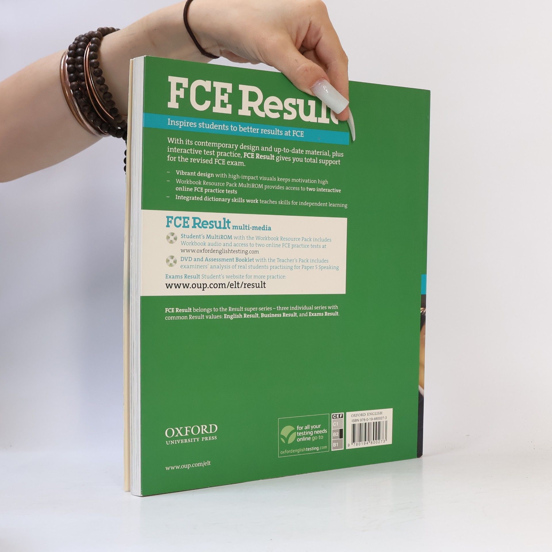 Paul A. Davies FCE result. Student's book