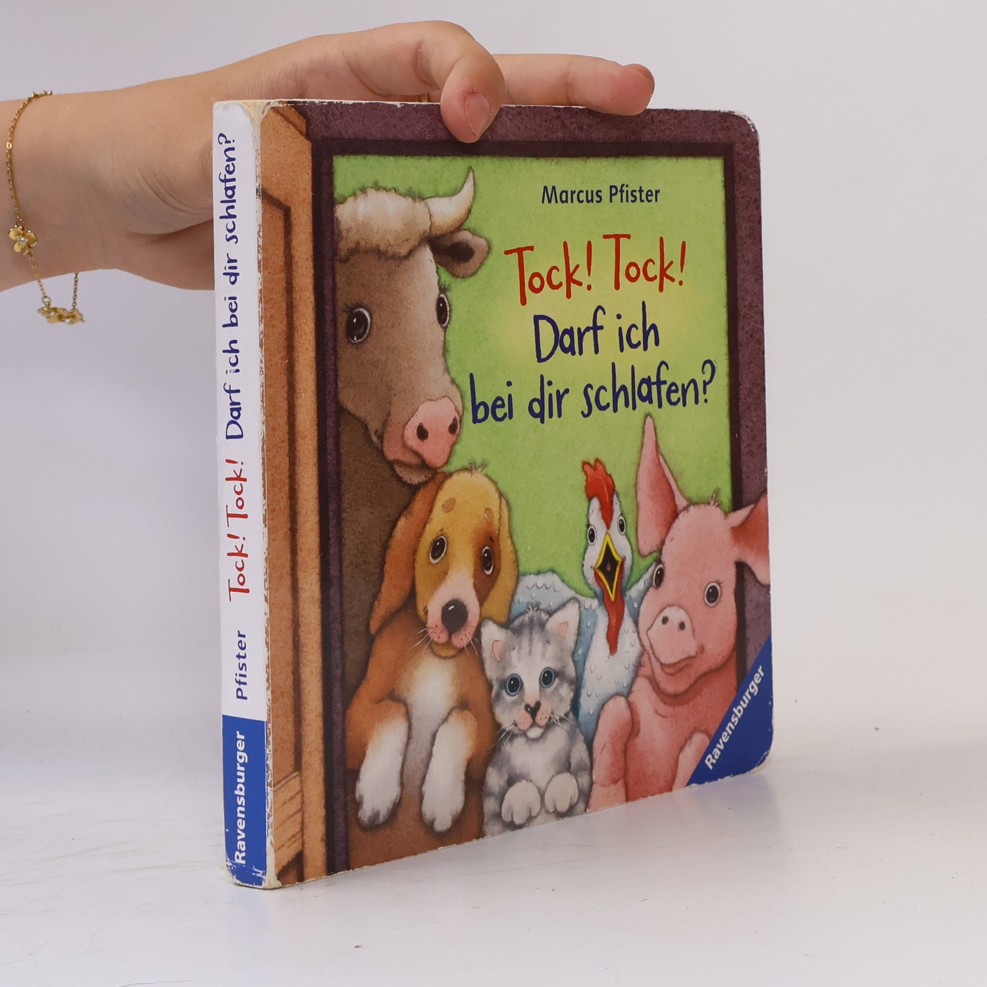 Marcus Pfister Tock! Tock! Darf ich bei dir schlafen?