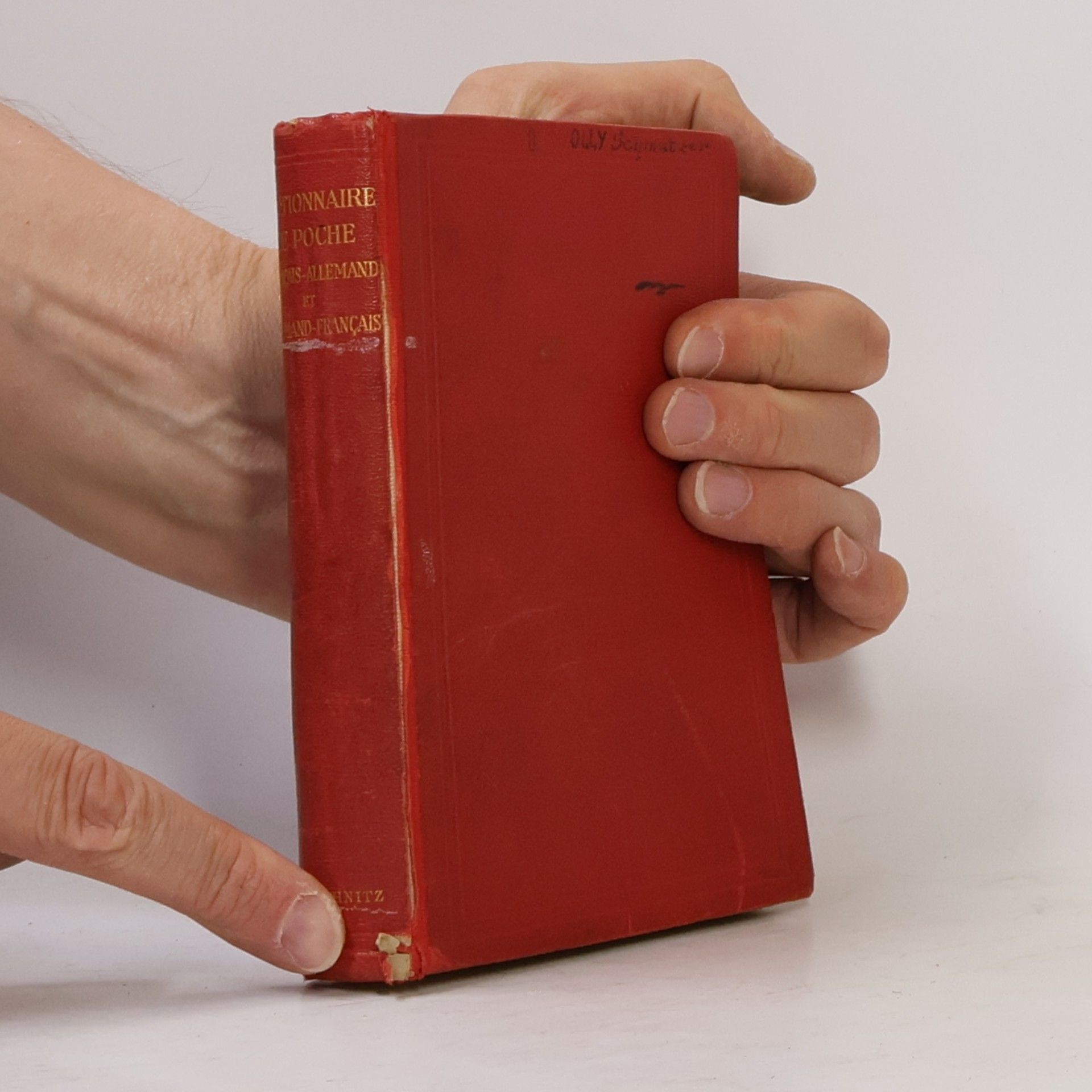 J. E. Wessely Dictionnaire de Poche des Langues Française et Allemande. Französisch-Deutsches und Deutsch-Französisches Taschenwörterbuch