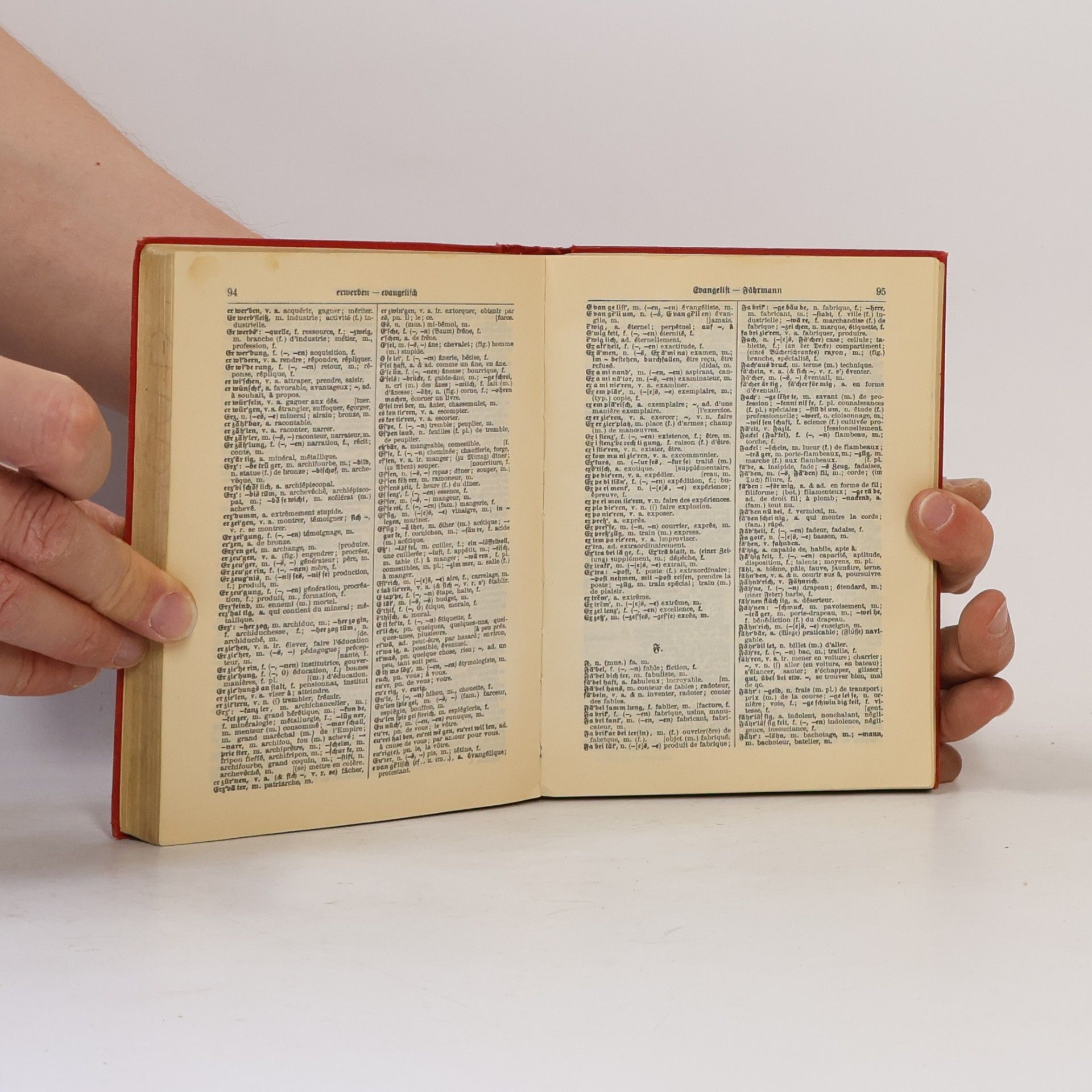 J. E. Wessely Dictionnaire de Poche des Langues Française et Allemande. Französisch-Deutsches und Deutsch-Französisches Taschenwörterbuch