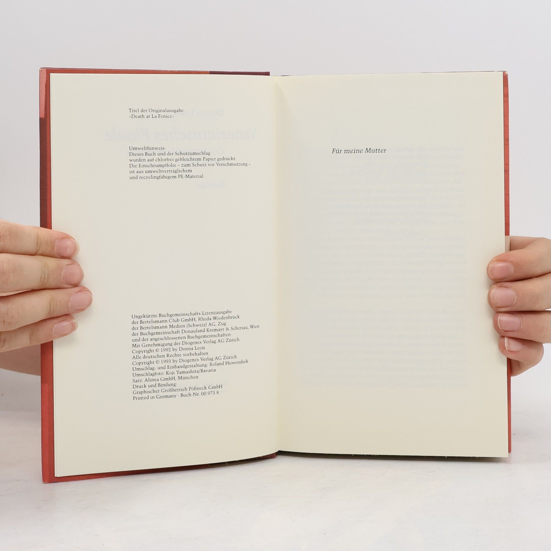 Donna Leon Venezianisches Finale