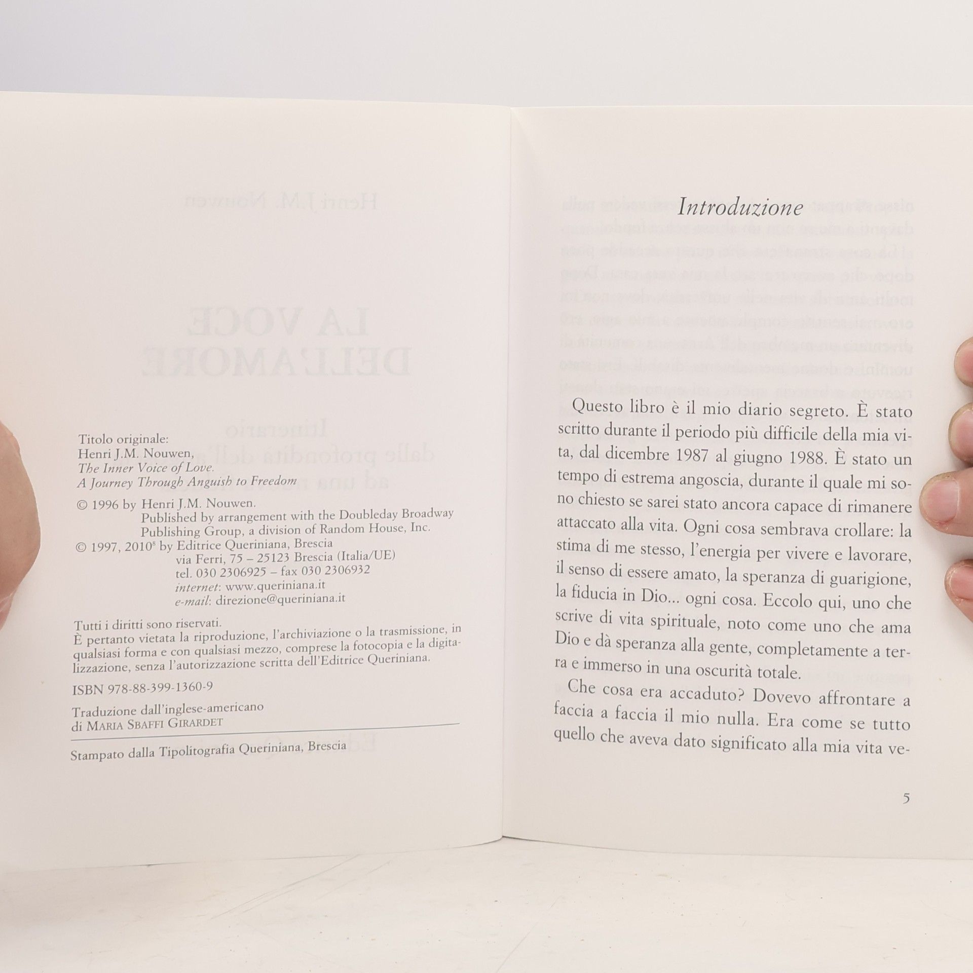 Henri J. M. Nouwen La voce dell'amore