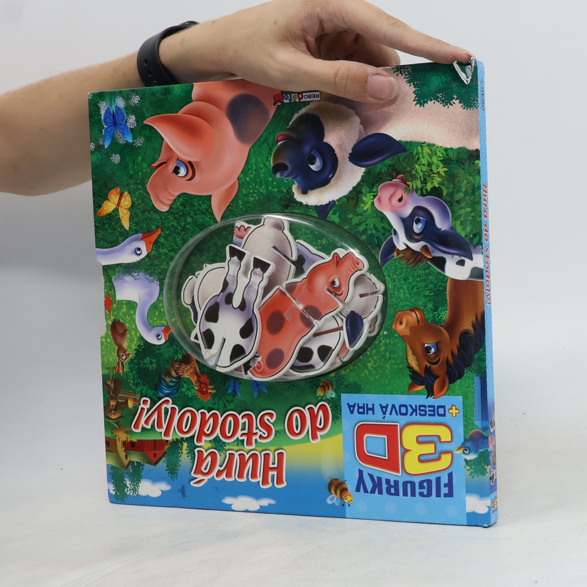 Paul Morton Hurá do stodoly! : figurky 3D + desková hra