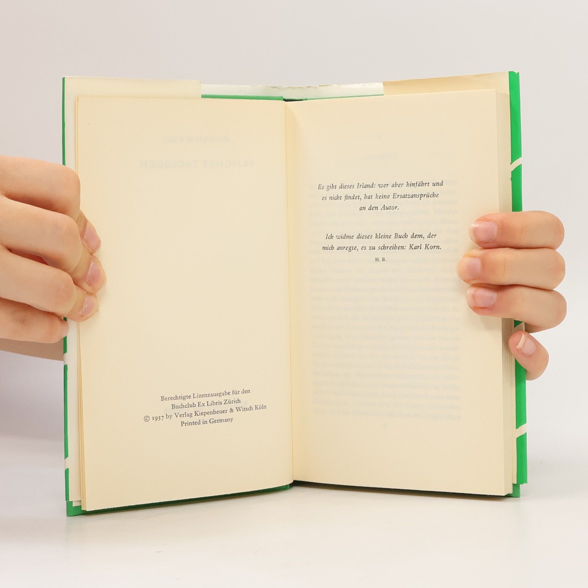 Heinrich Böll Irisches Tagebuch