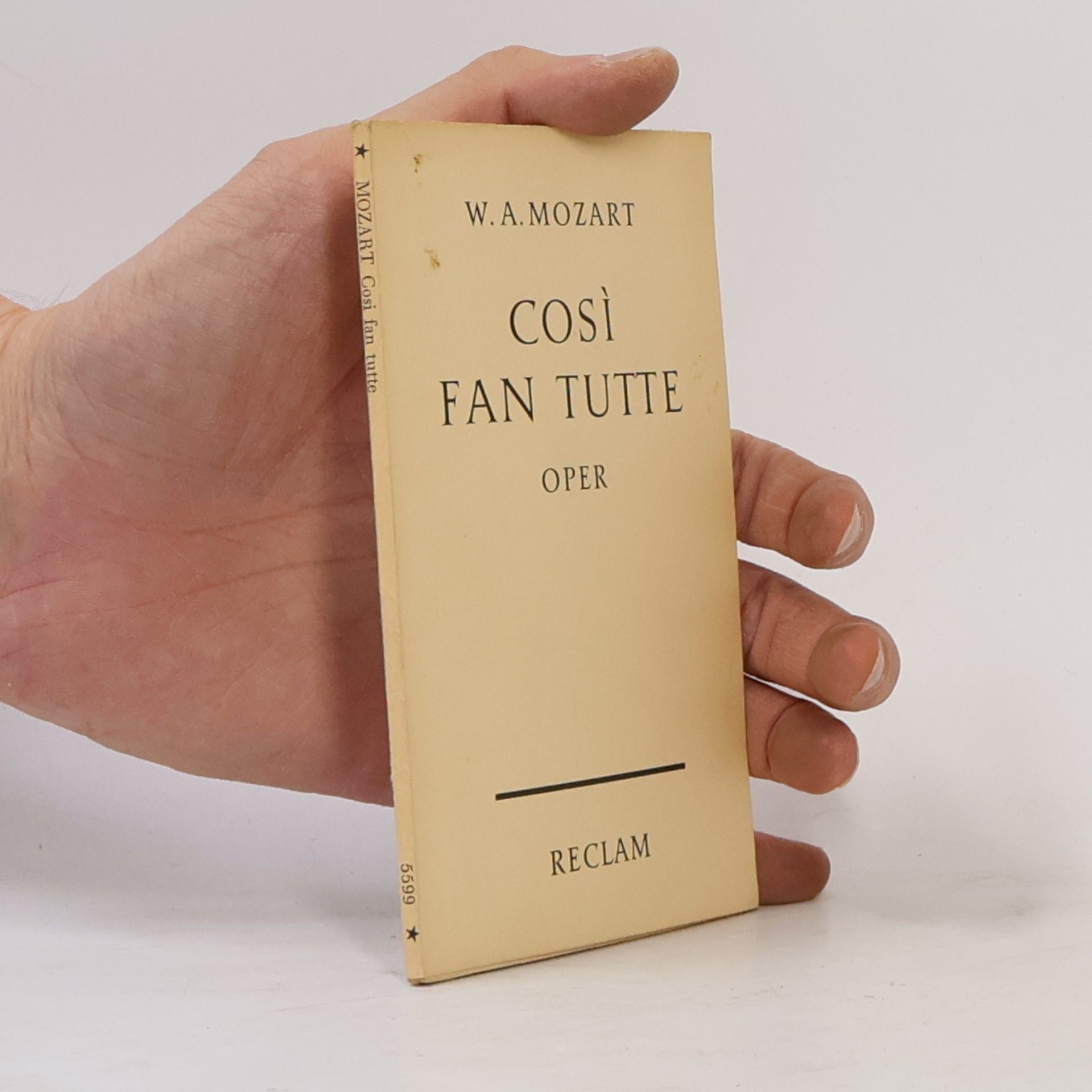 Cosi fan tutte. Oper