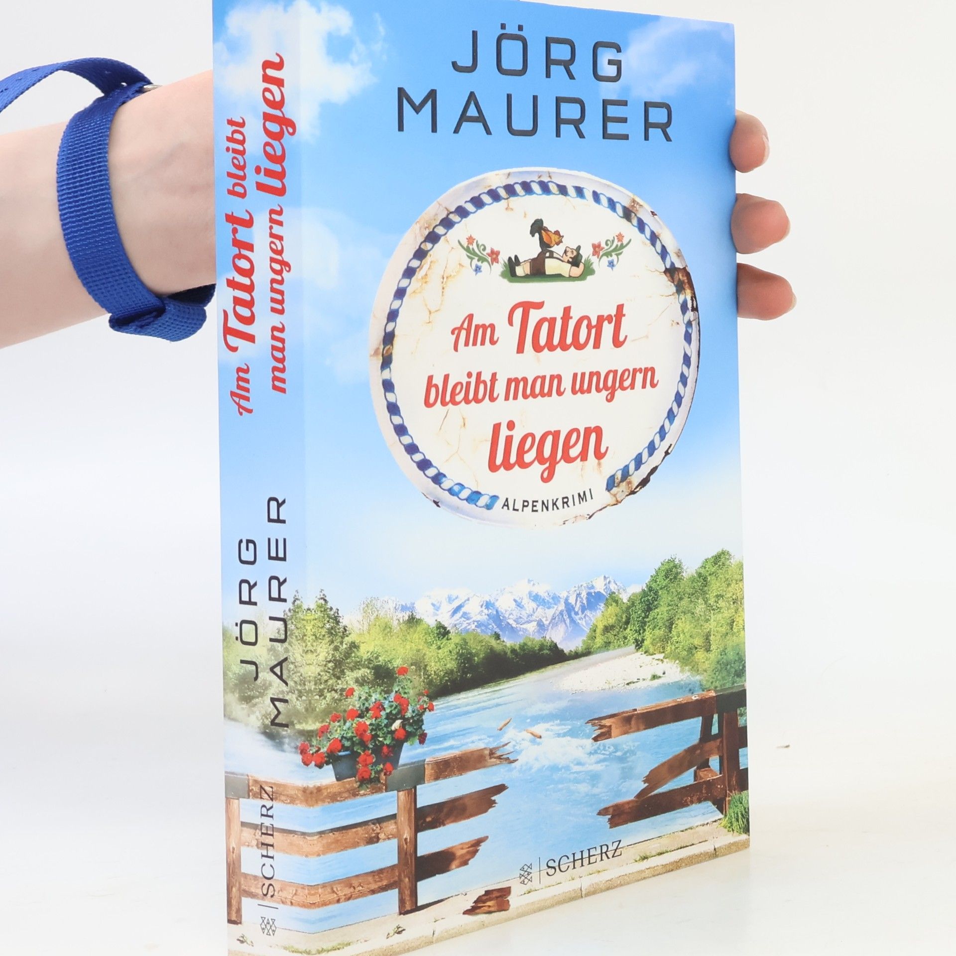 Jörg Maurer Am Tatort bleibt man ungern liegen