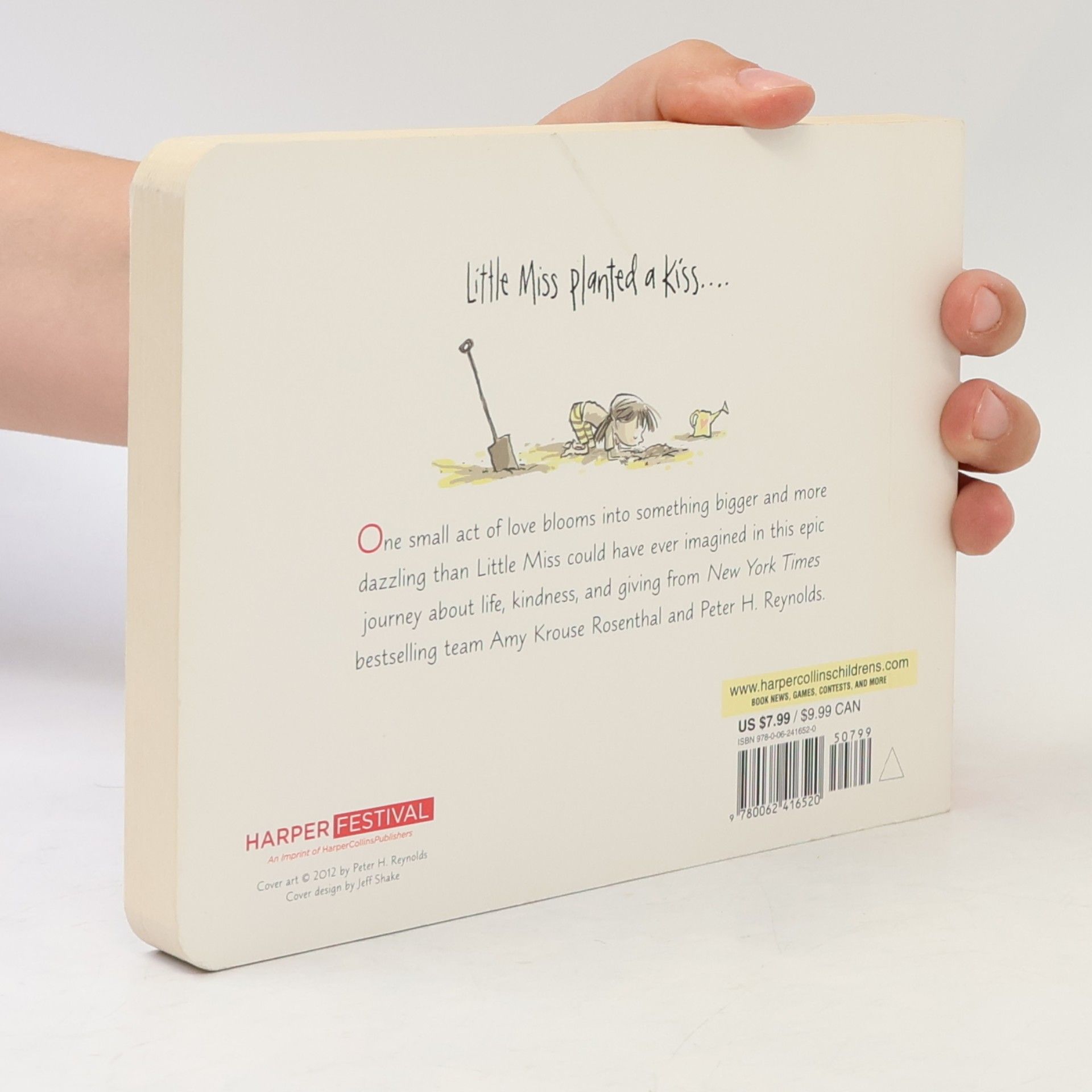 Amy Krouse Rosenthal Plant a Kiss Board Book