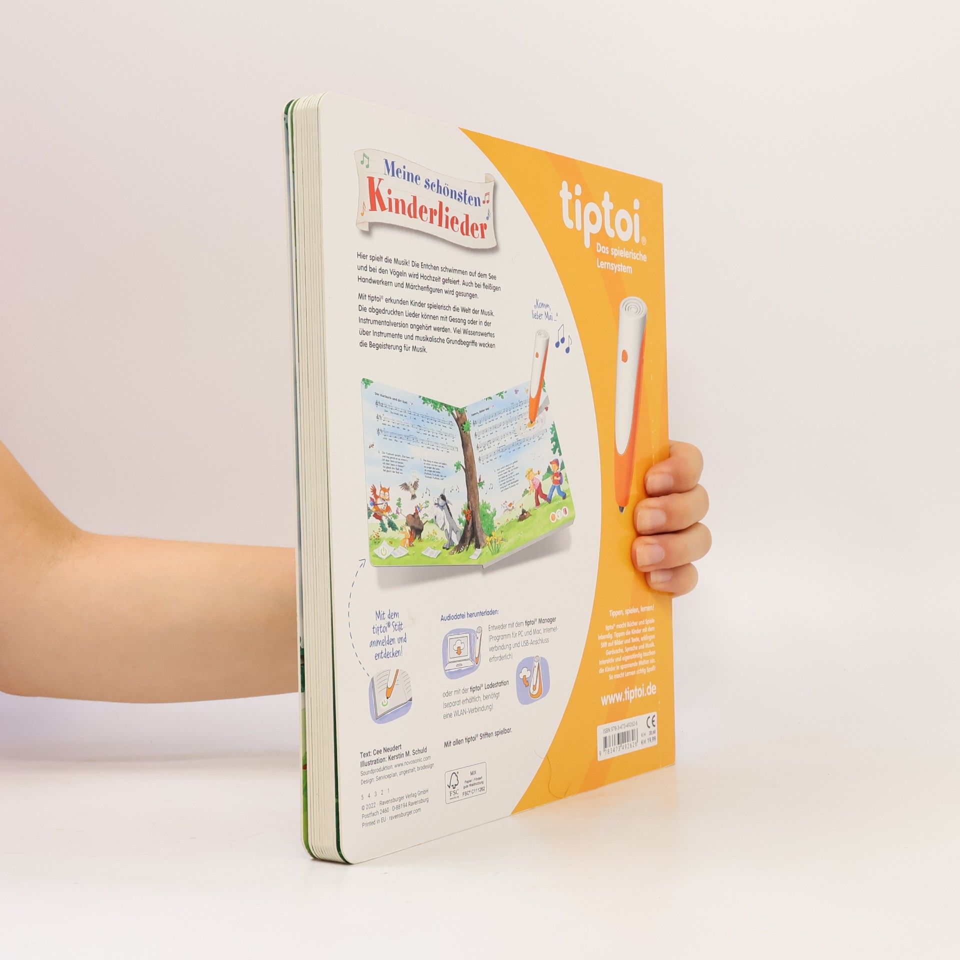Cee Neudert tiptoi® Meine schönsten Kinderlieder