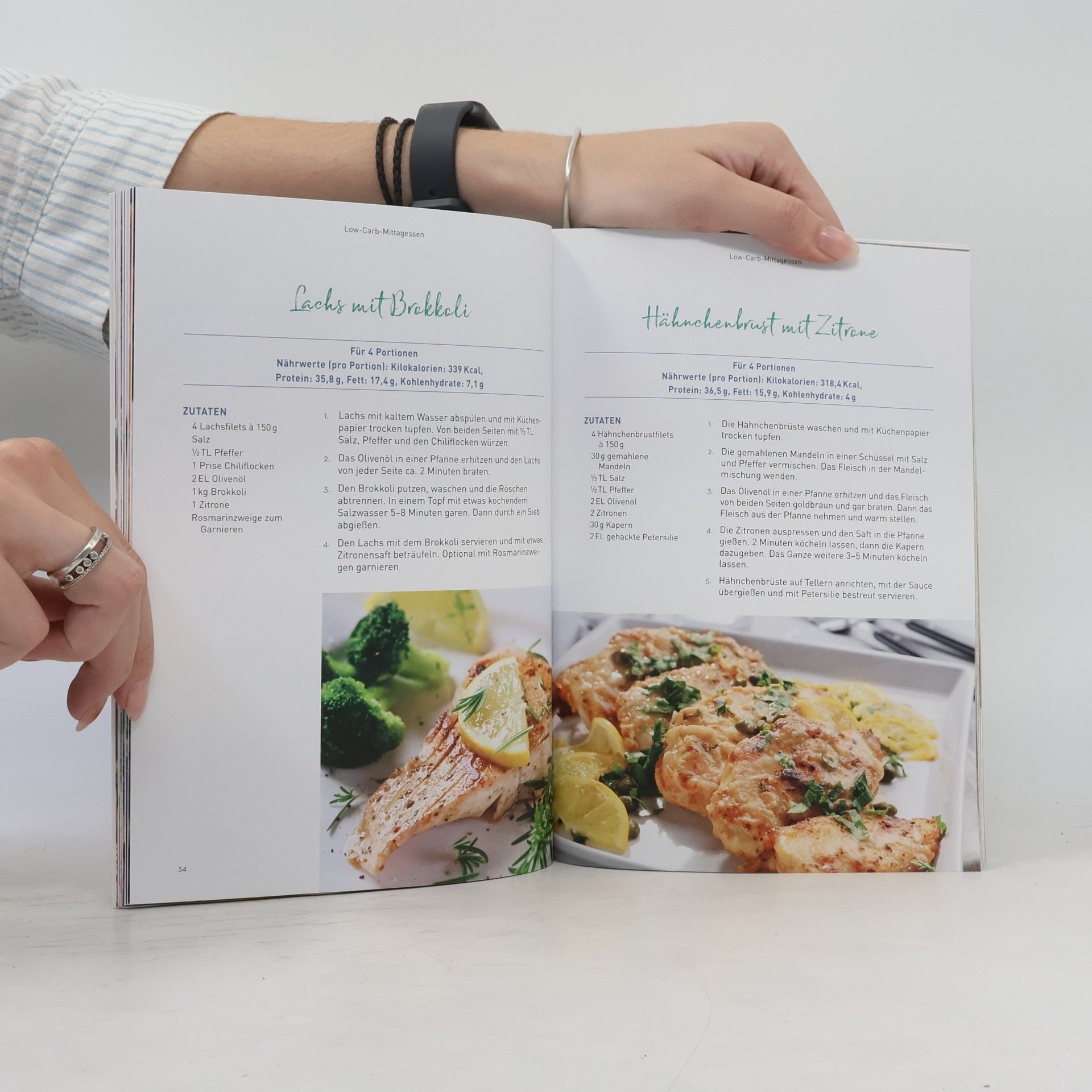 Caroline Kazianka Low Carb Mittagessen