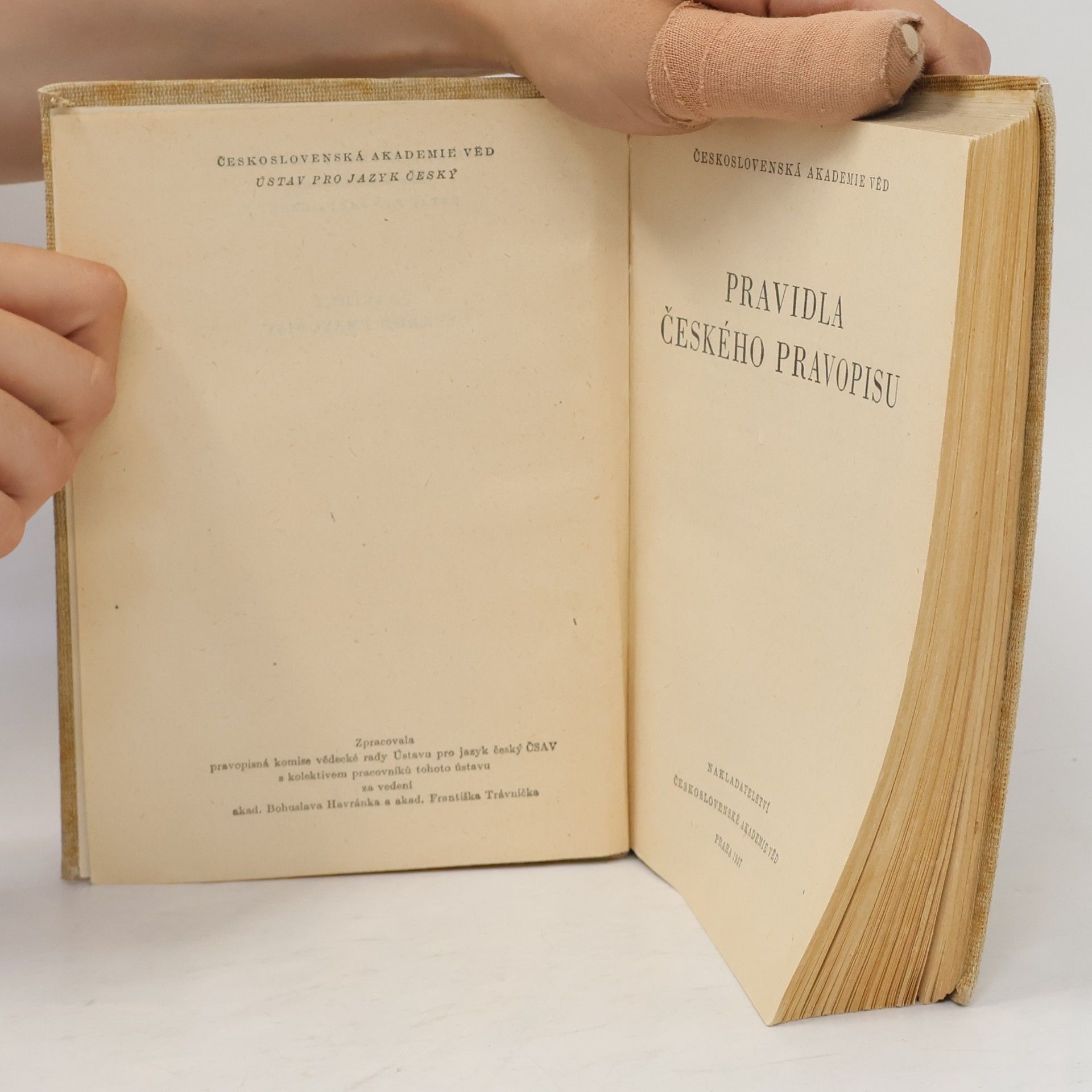 kolektiv Pravidla českého pravopisu