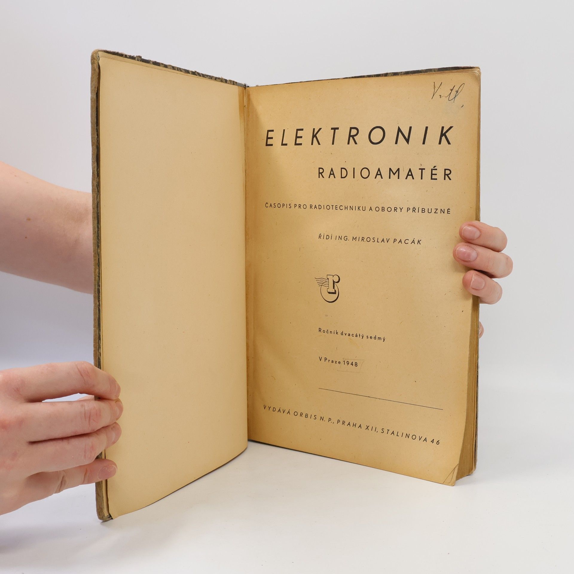 Miroslav Pacák Elektronik Radiomatér