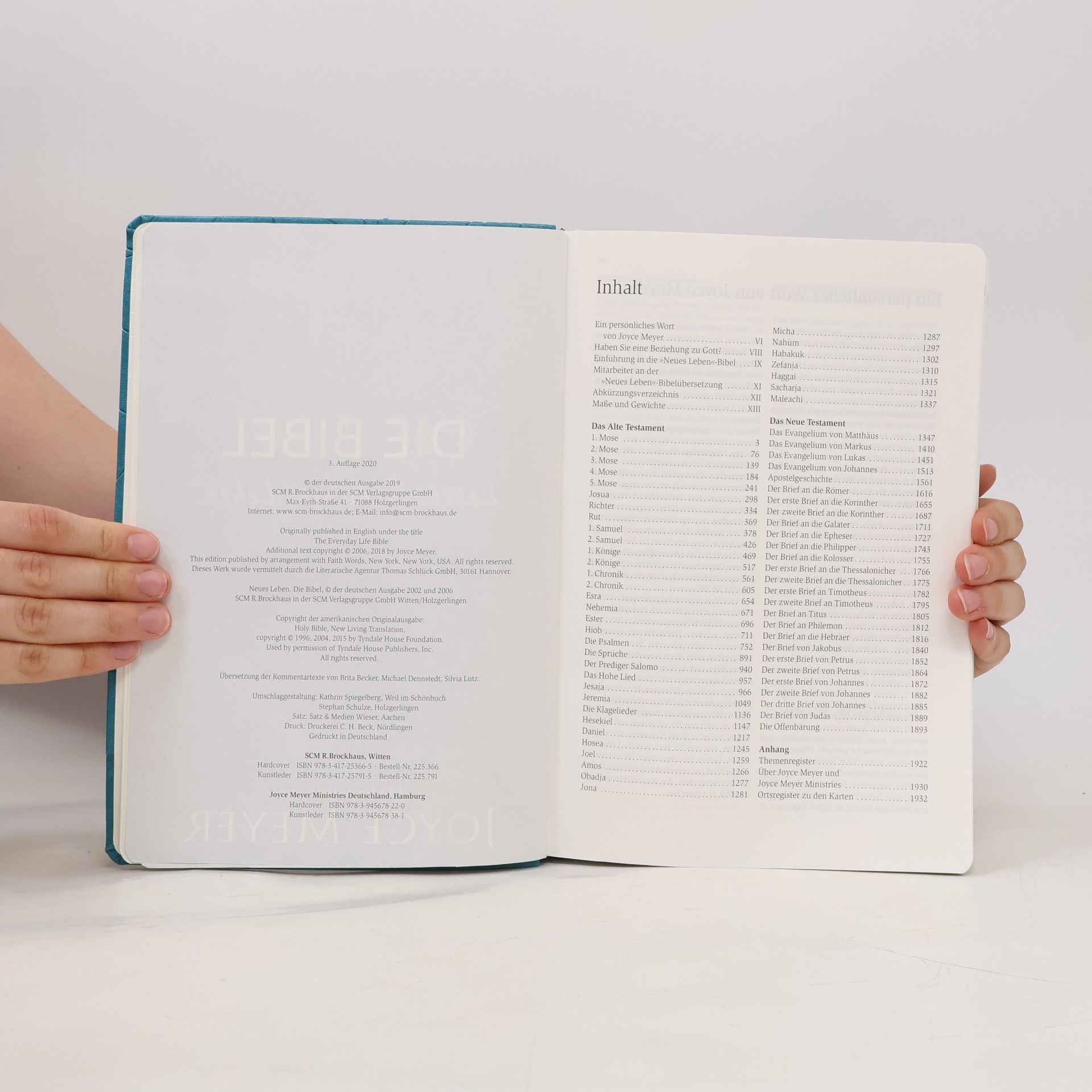 R. SCM Brockhaus Die Bibel. Lesen. Glauben. Leben.