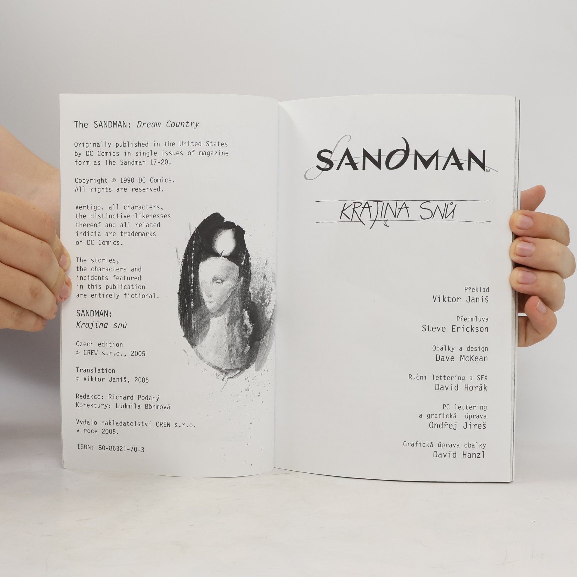 Neil Gaiman Sandman. Krajina snů