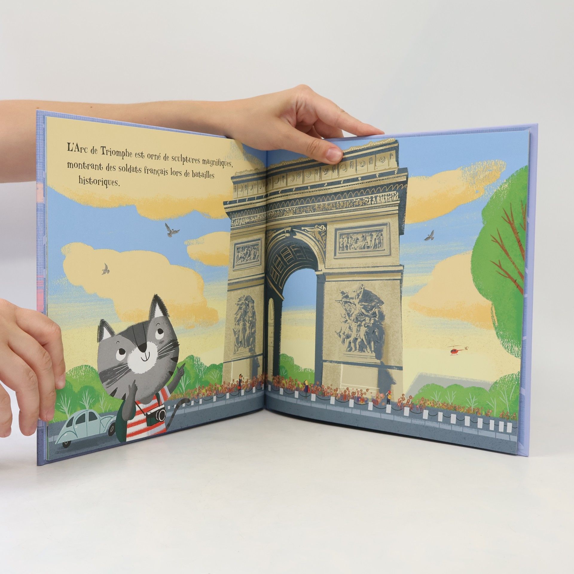 Lorraine Beurton-Sharp Minou, Minou, où-es tu allé ? Je suis allé à Paris et voici ce que j'ai visité