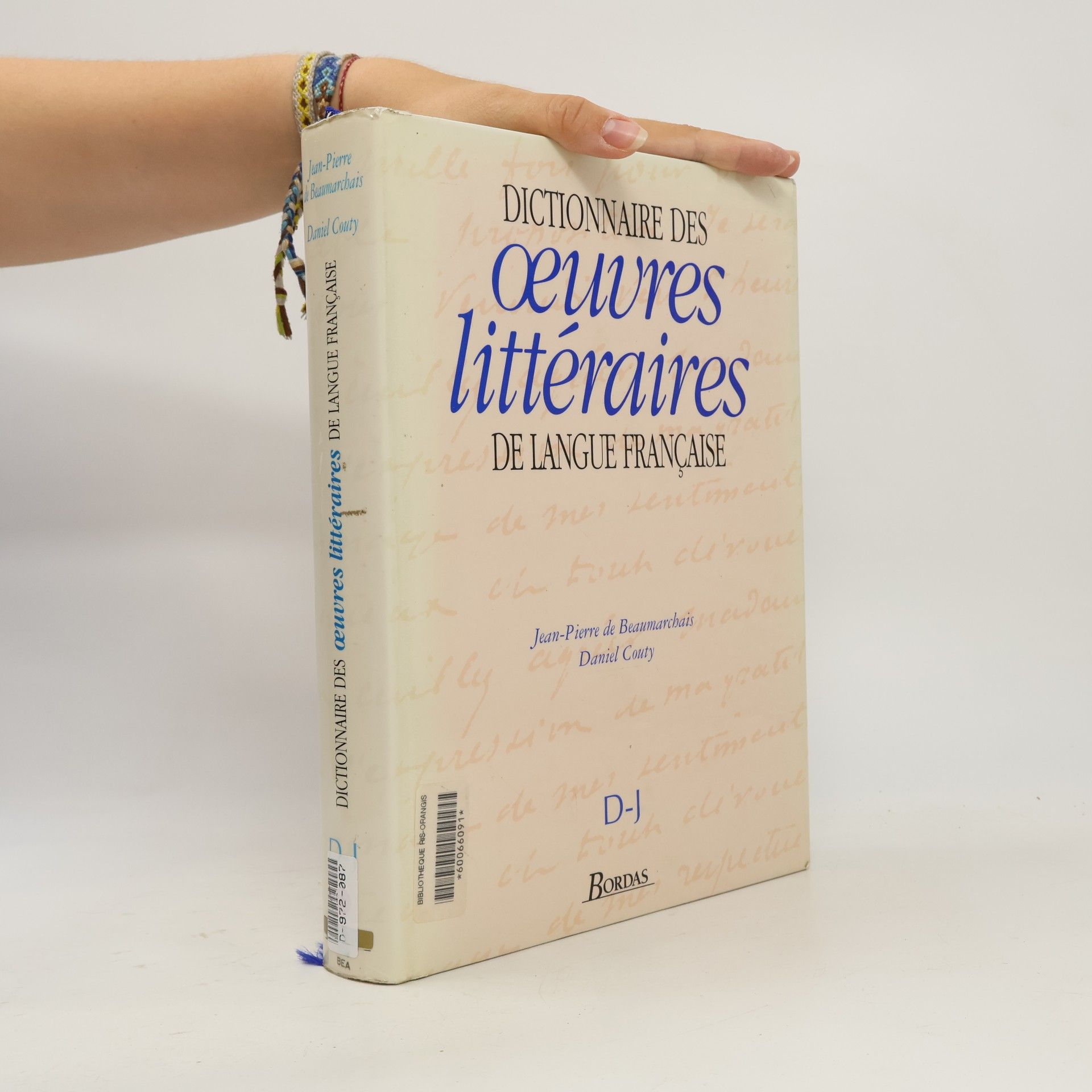 Auteurscollectief Dictionnaire des oeuvres littéraires de langue française