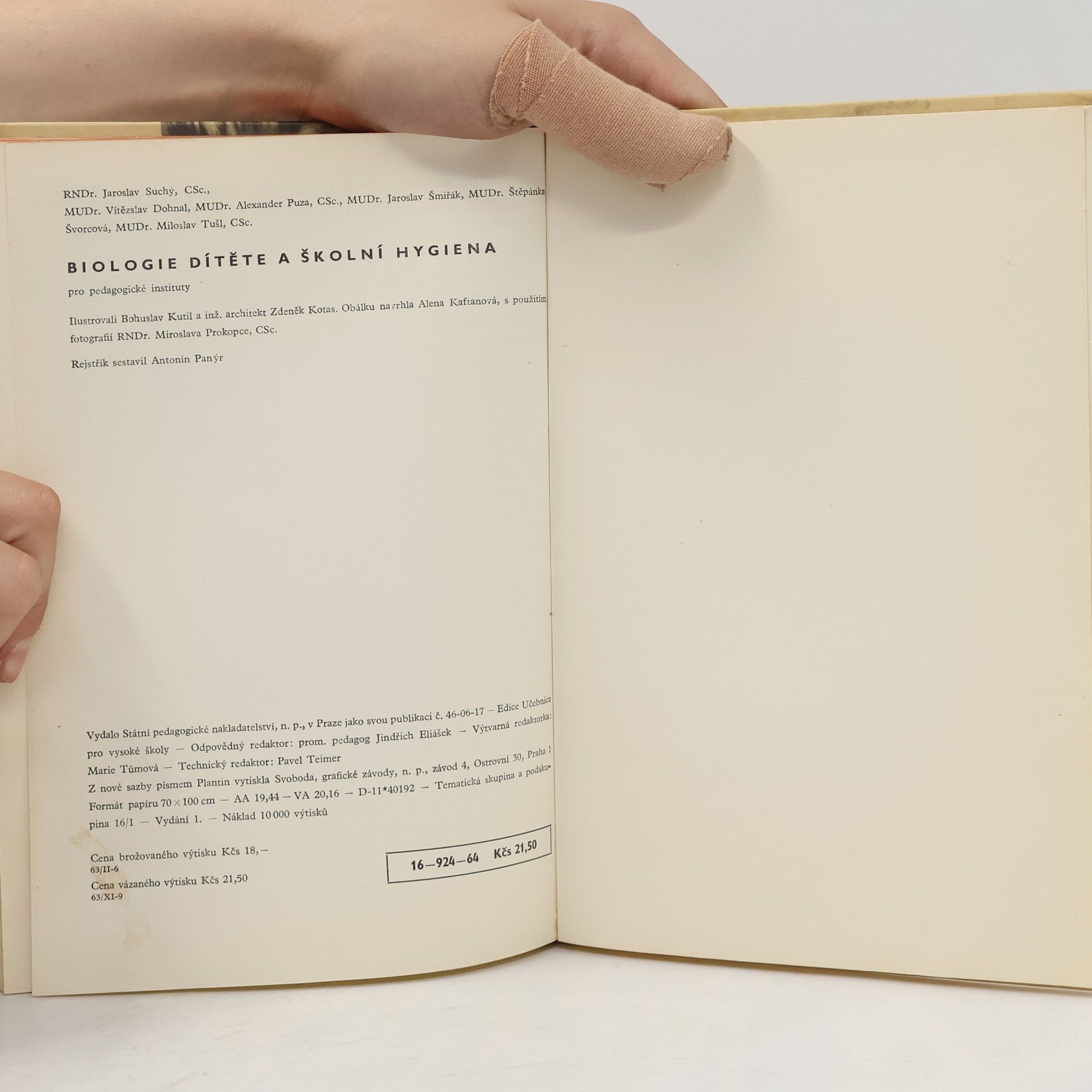 Autorenkollektiv Biologie dítěte a školní hygiena