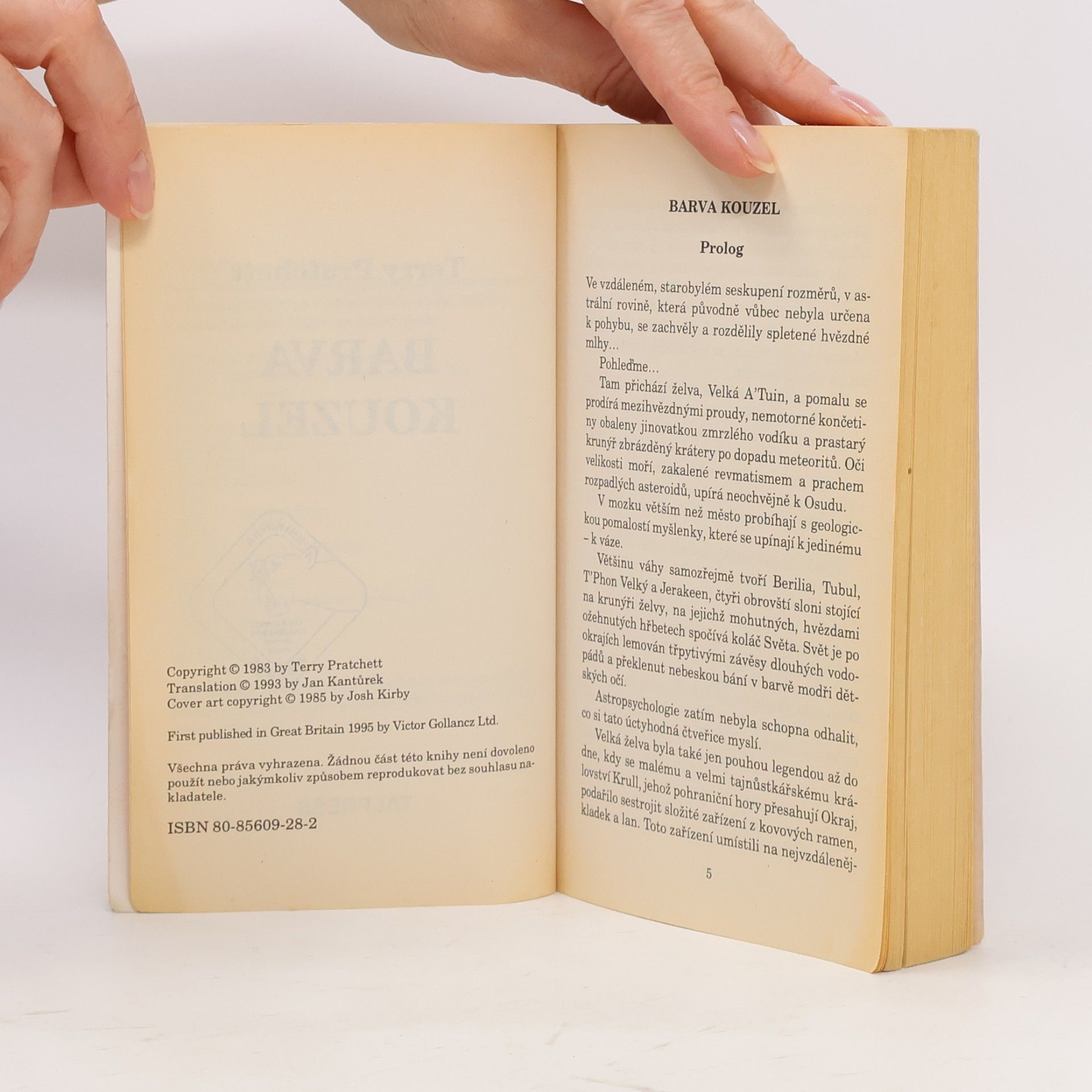 Terry Pratchett Barva kouzel