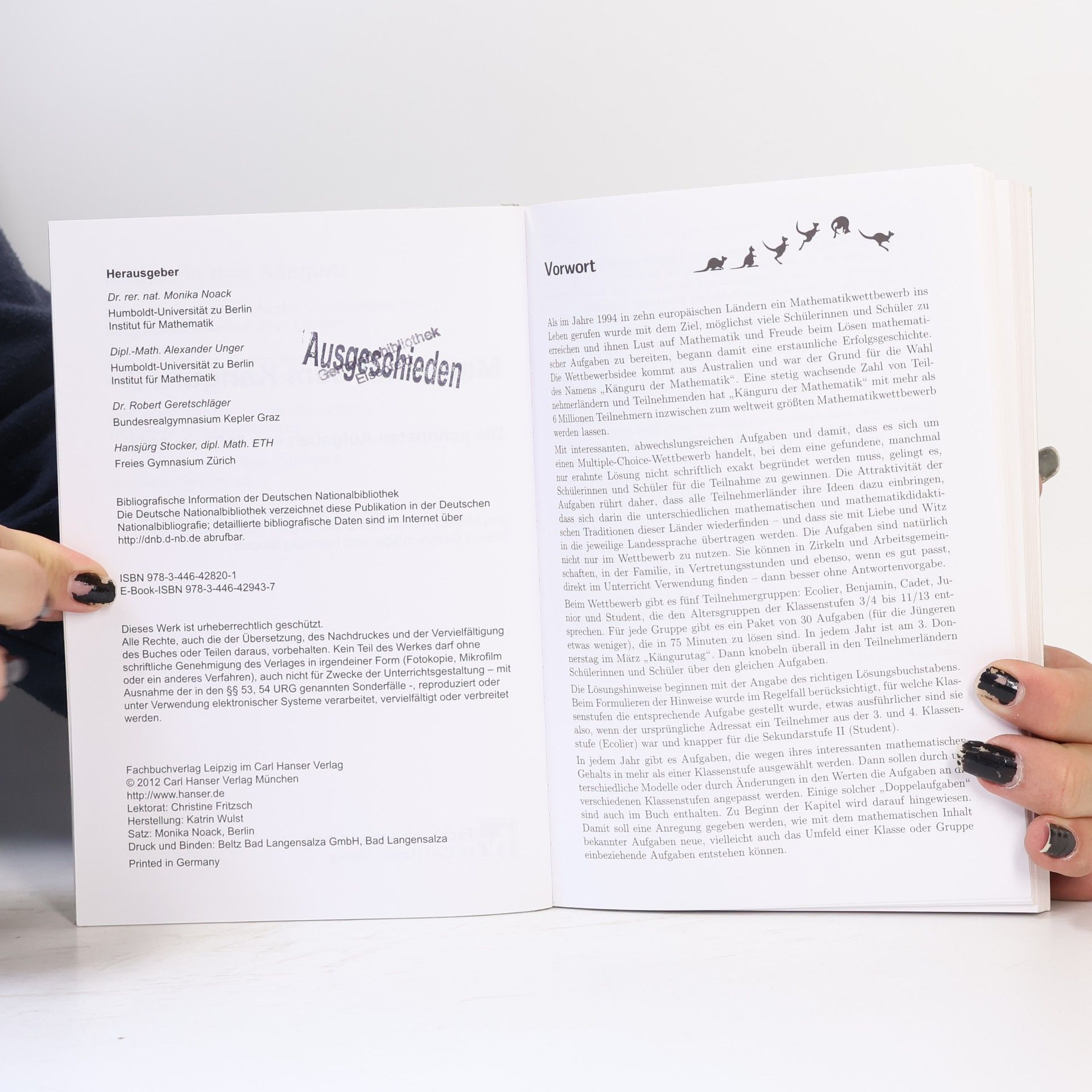 Monika Noack Mathe mit dem Känguru