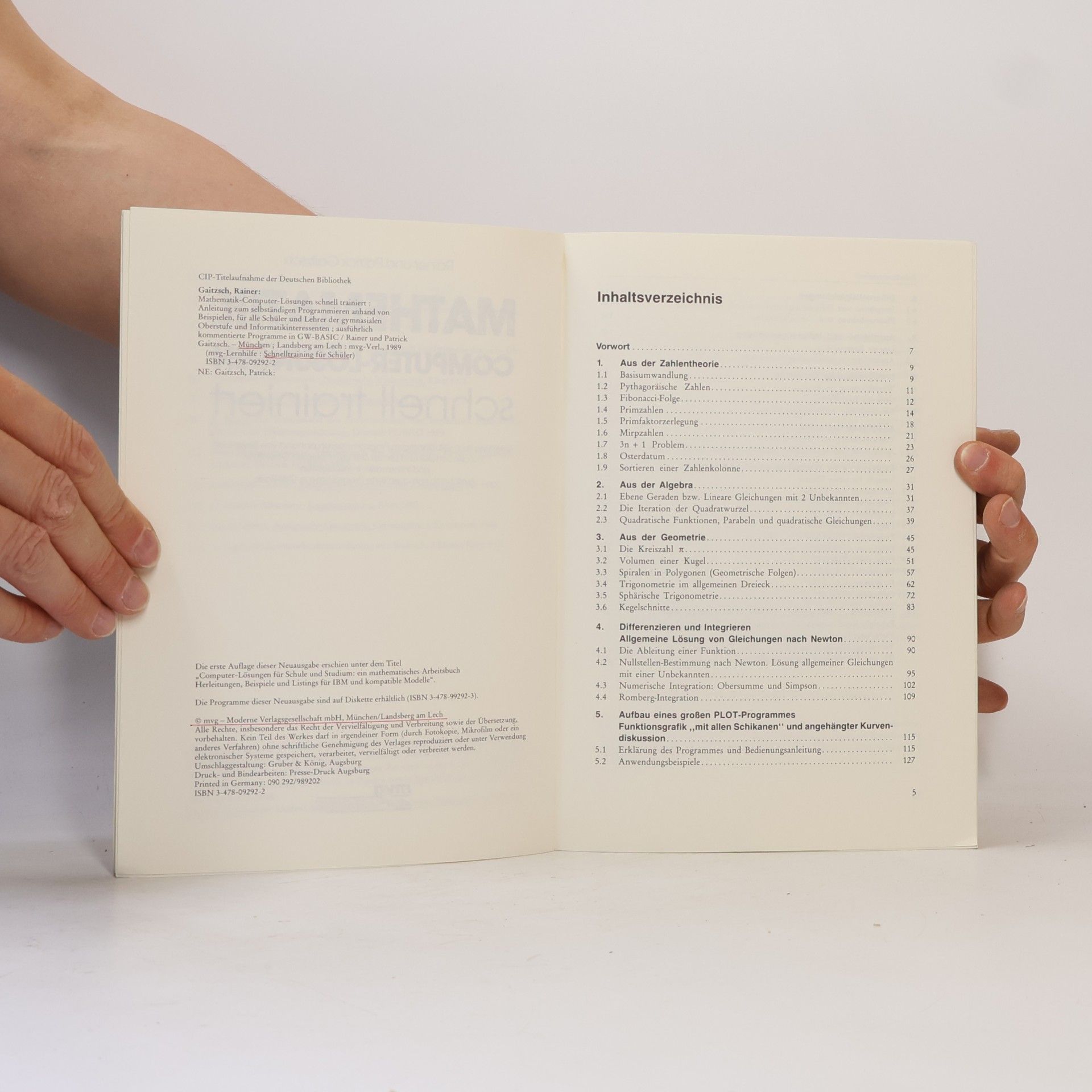 Rainer Gaitzsch Mathematik-Computer-Lösungen schnell trainiert