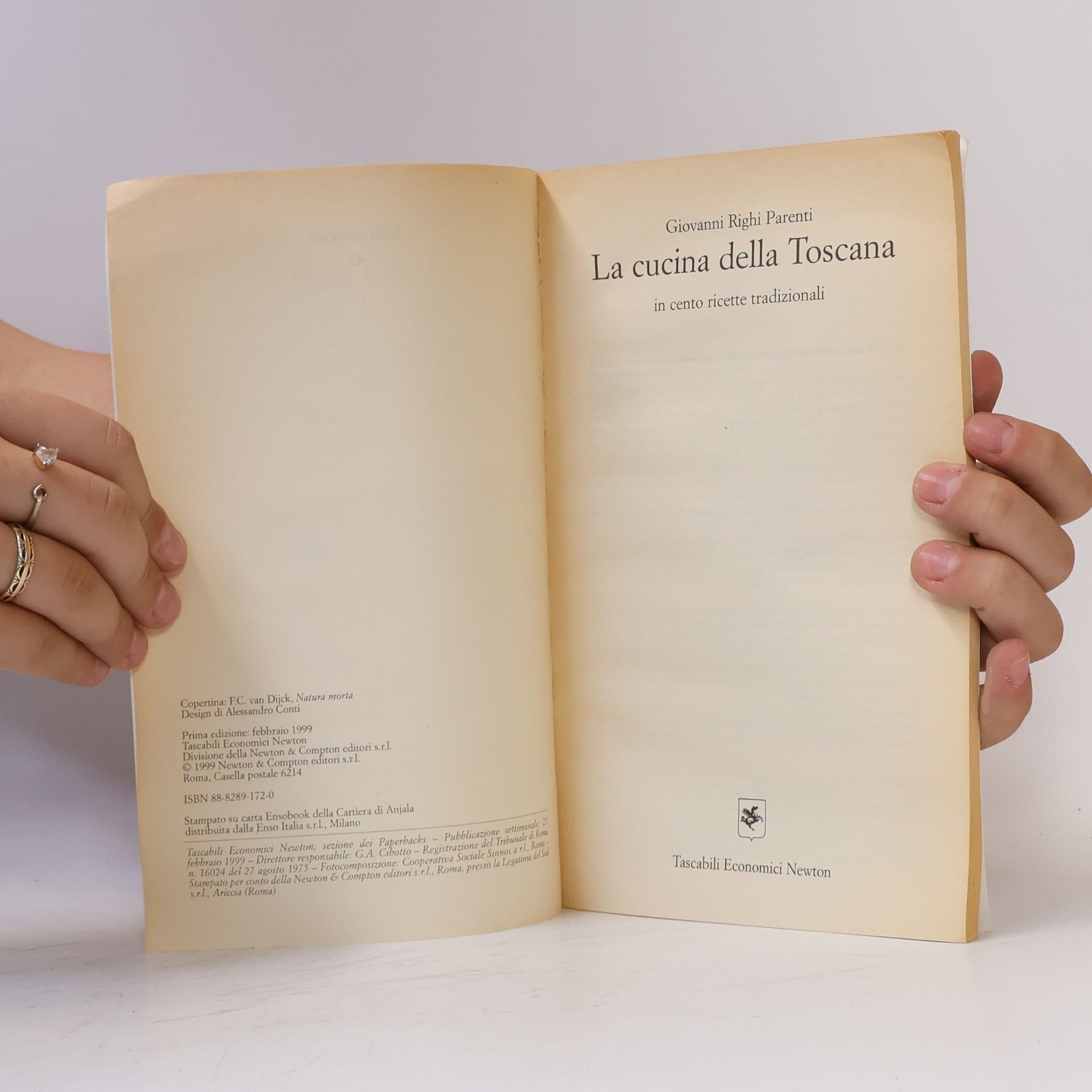 Giovanni Righi Parenti Italia tascabile: La cucina della Toscana in cento ricette tradizionali