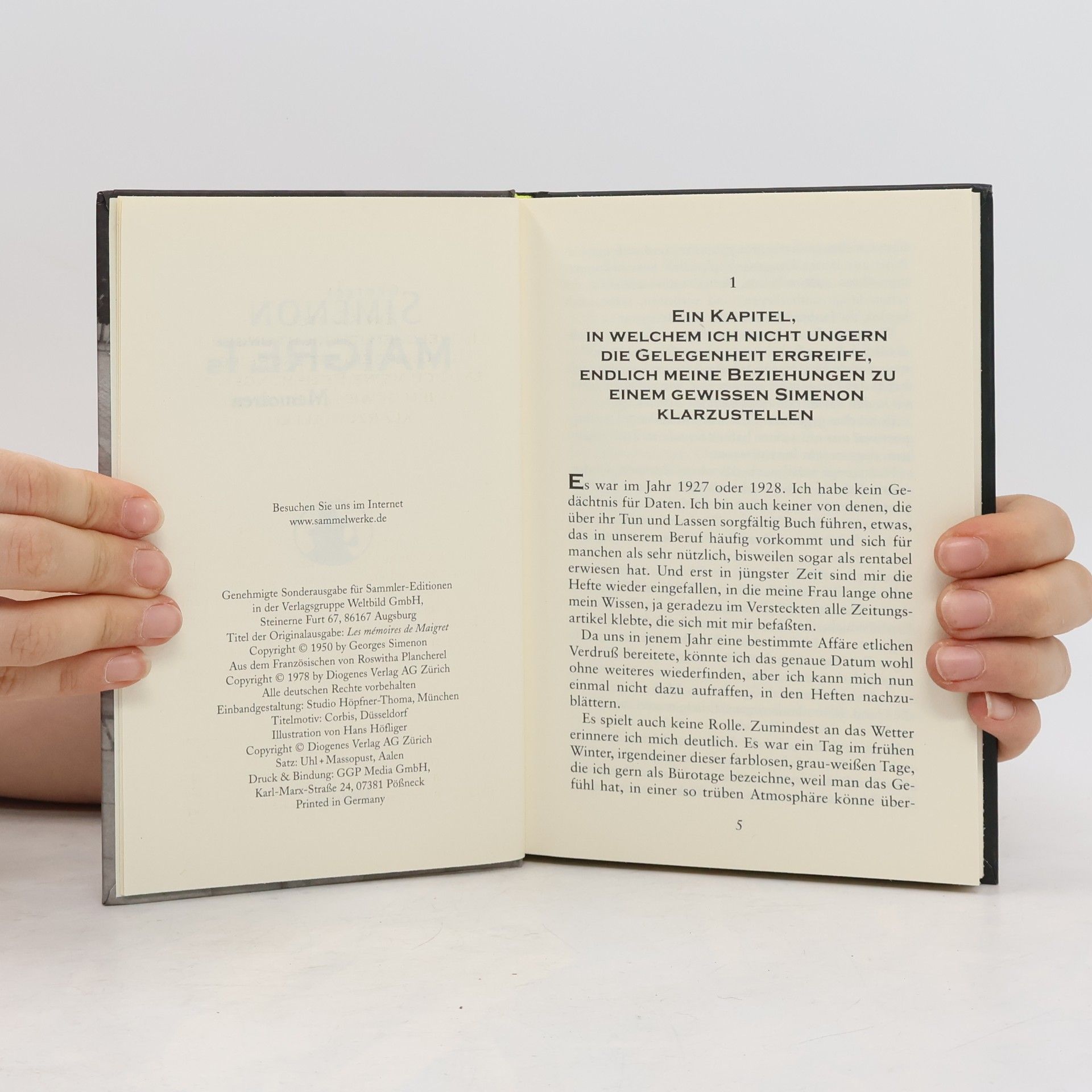 Georges Simenon Maigrets Memoiren