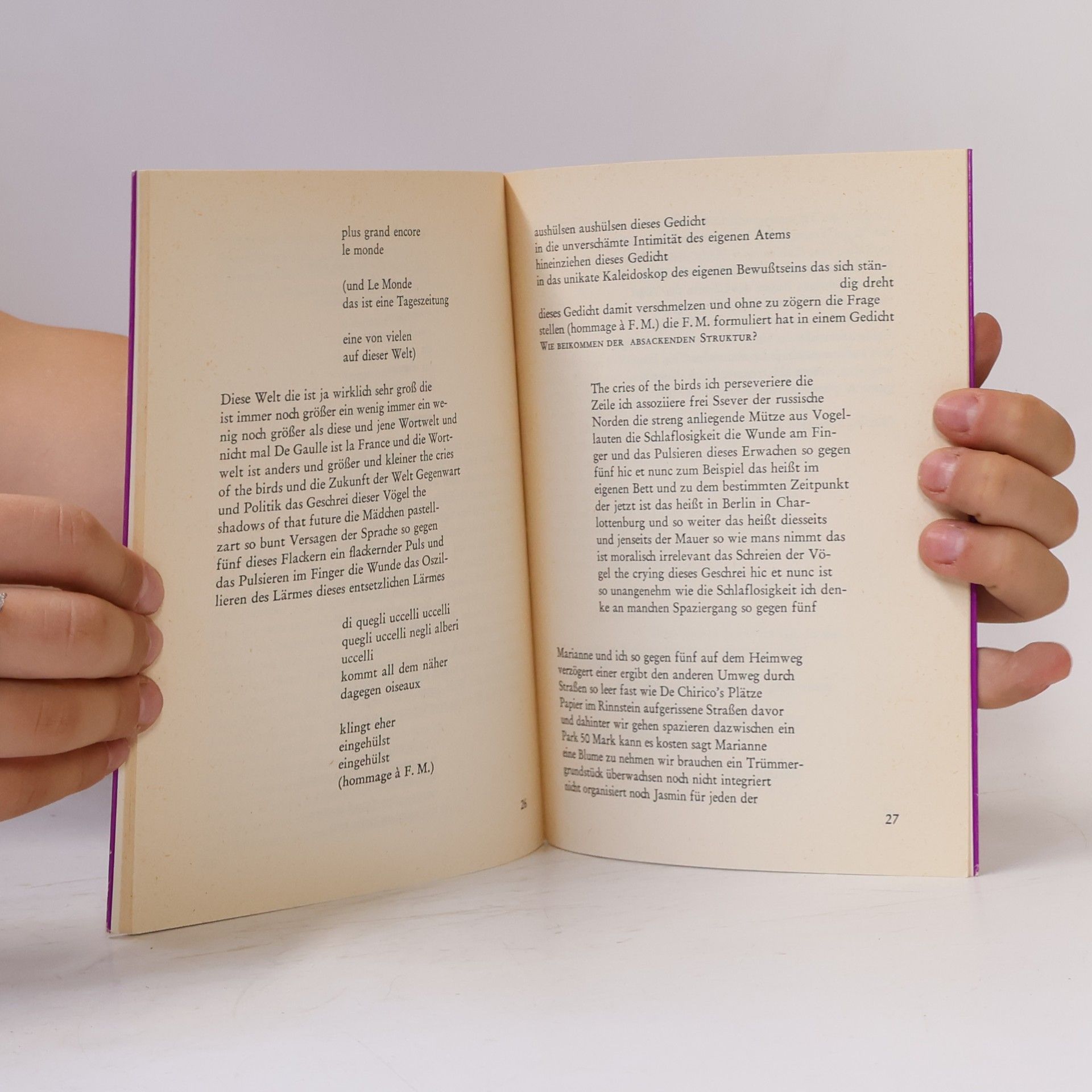 Gerald Bisinger 7 Gedichte zum Vorlesen