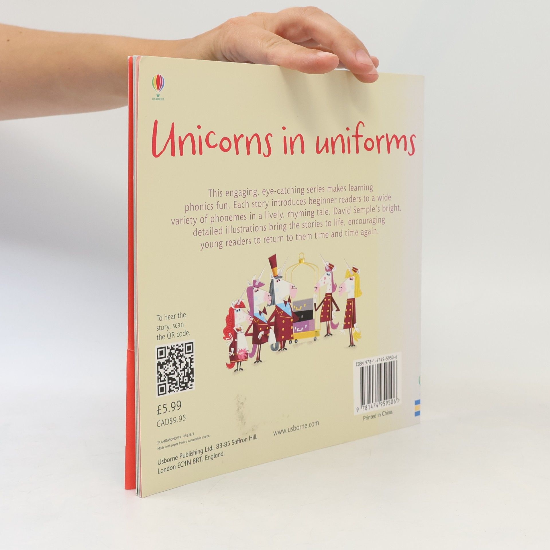 Russell Punter Usborne Phonics Readers: Unicorns in Uniforms