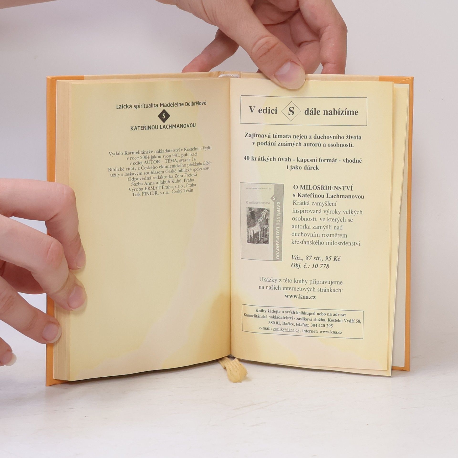 Kateřina Lachmanová Laická spiritualita Madeleine Delbrêlové s Kateřinou Lachmanovou
