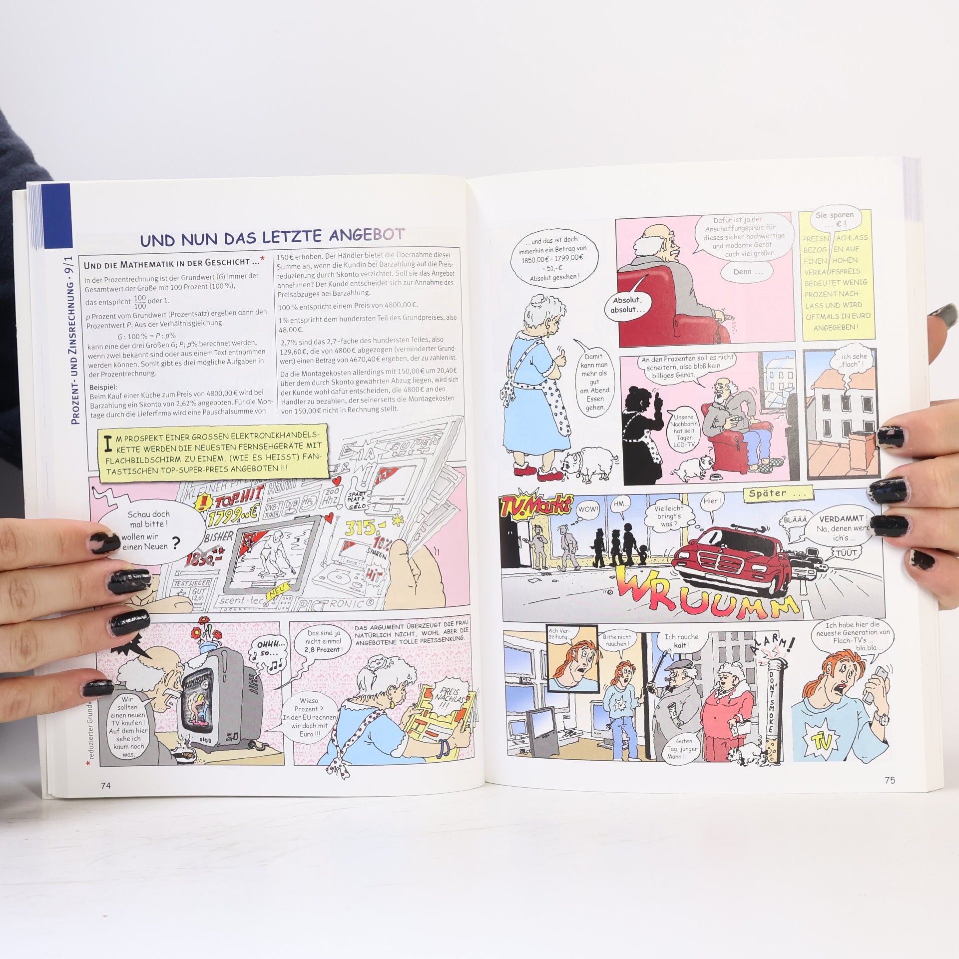 Gert Höfner Das verrückte Mathe-Comic-Buch