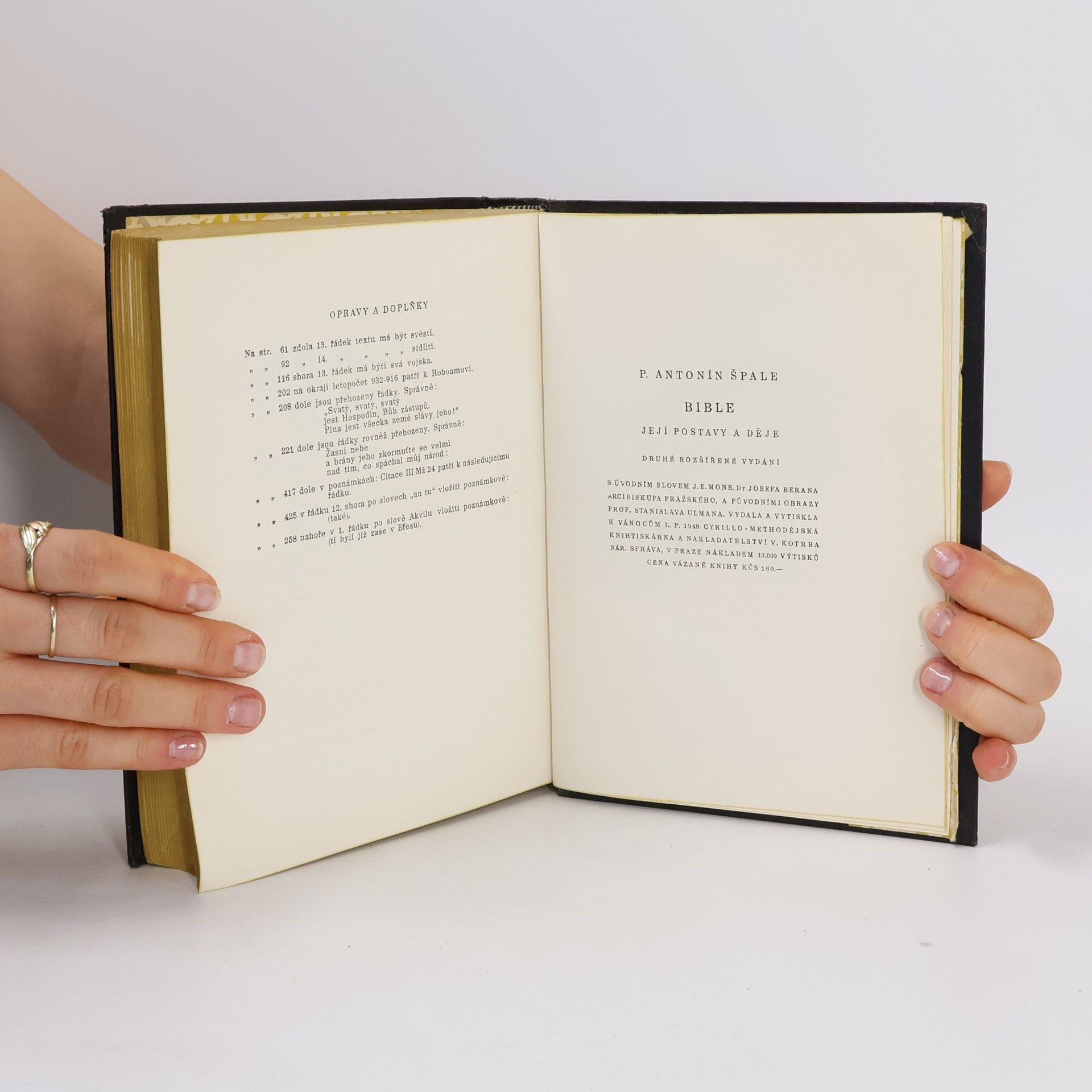 Antonín Špale Bible. Její postavy a děje