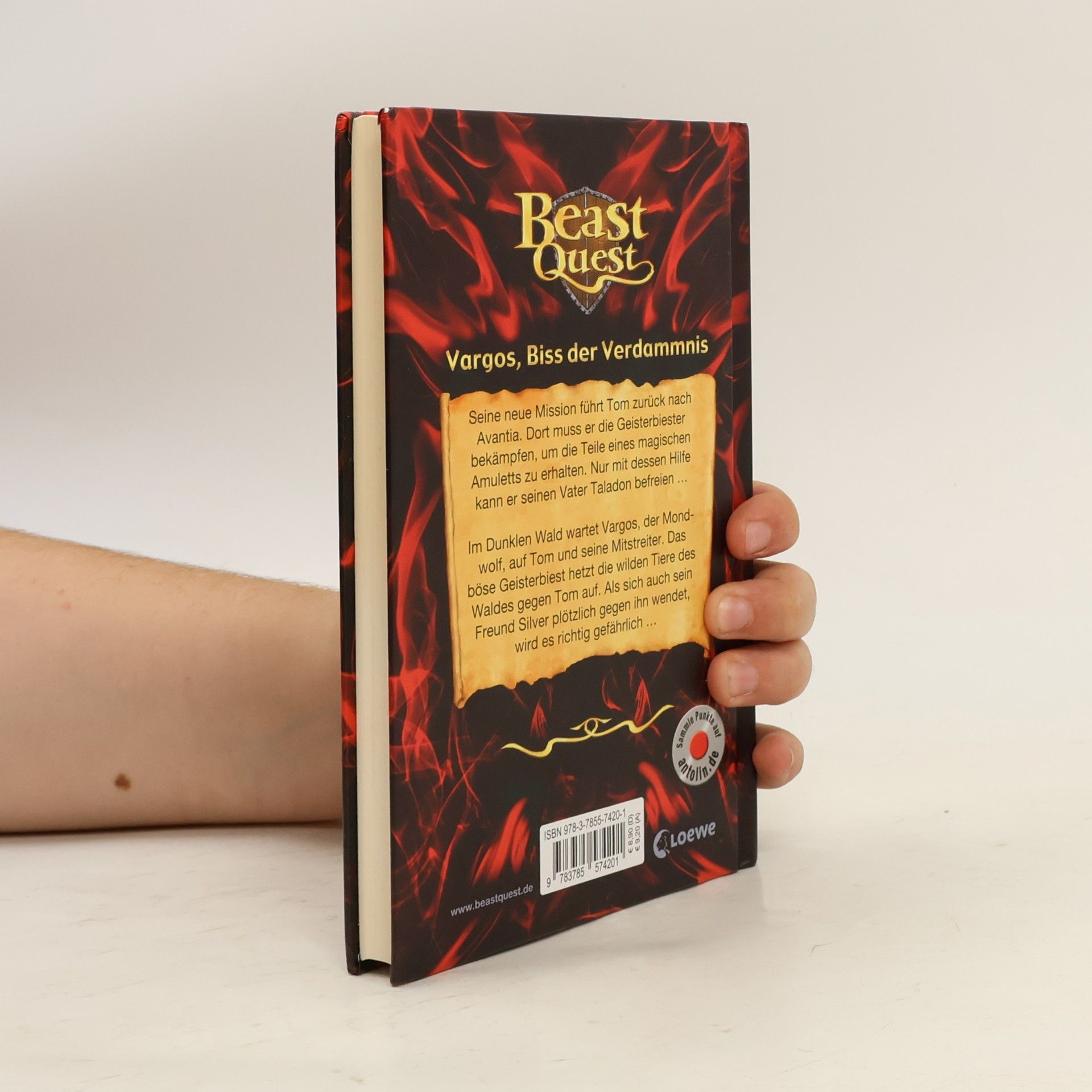 Adam Blade Beast Quest 22: Vargos, Biss der Verdammnis