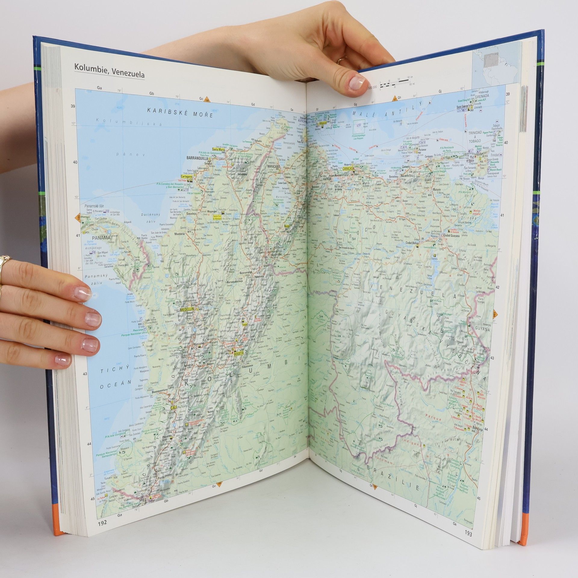 Irena Rybová Atlas světa nové zpracování, systém piktogramů, lexikon zemí