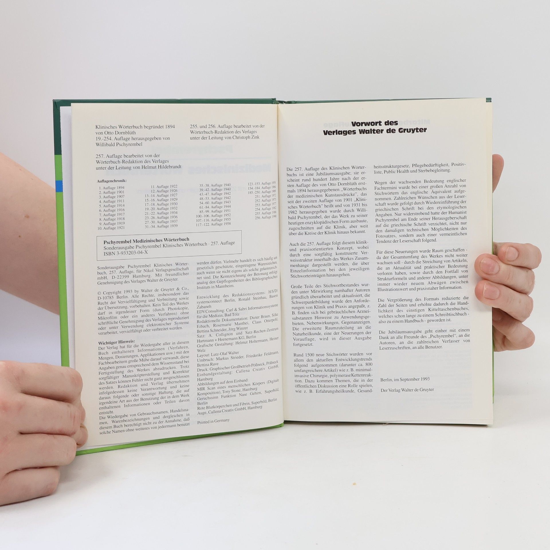 Willibald Pschyrembel Pschyrembel Medizinisches Wörterbuch