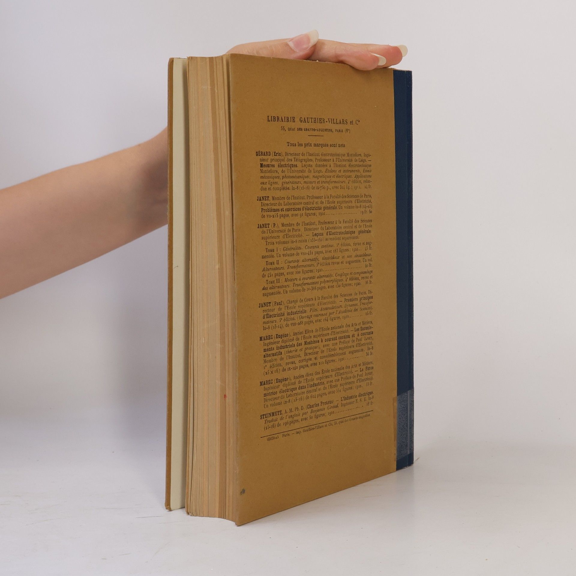 P. Janet Lecons d'eletrotechnique générale. Tome II