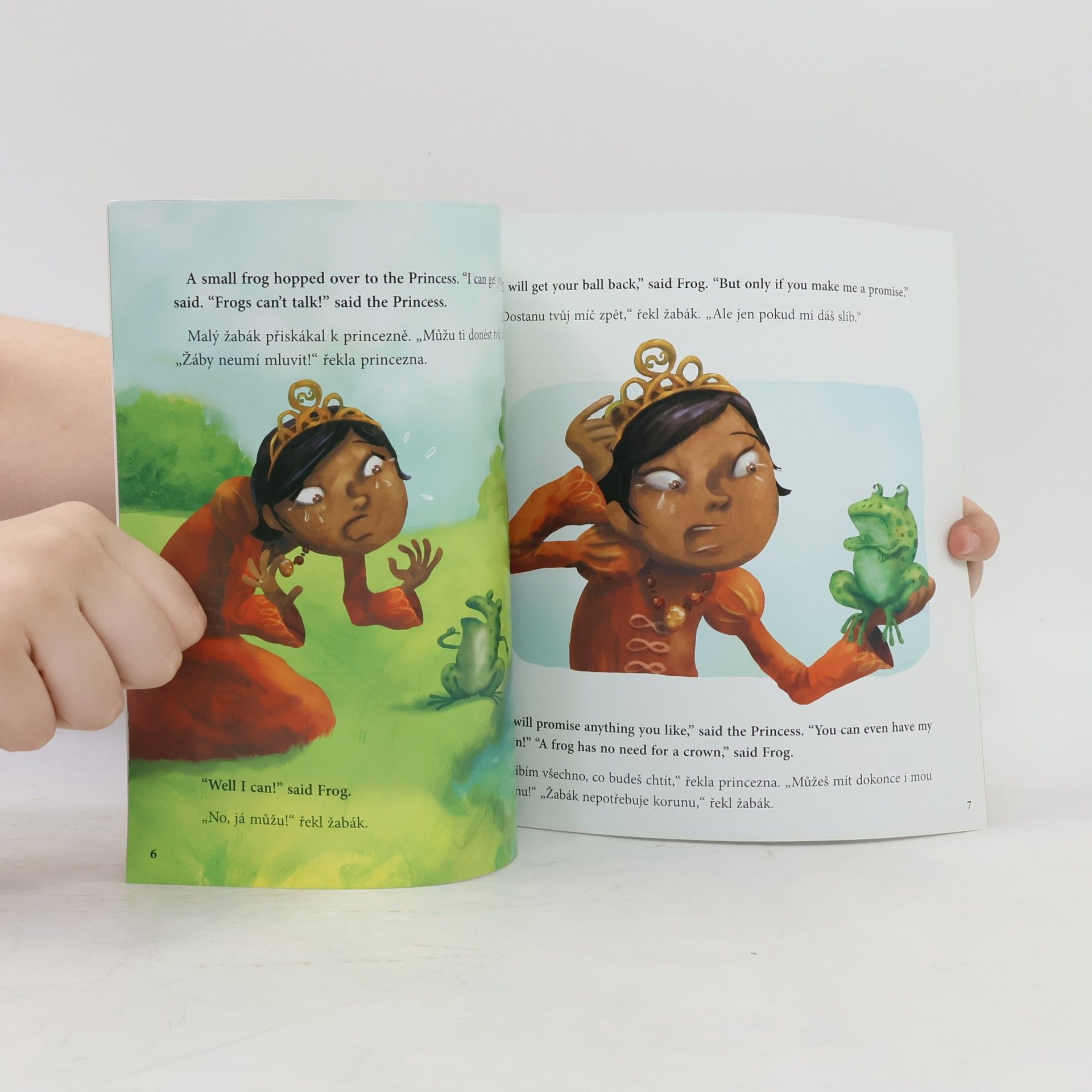 Pippa Goodhart The Frog princess = Žabí princezna