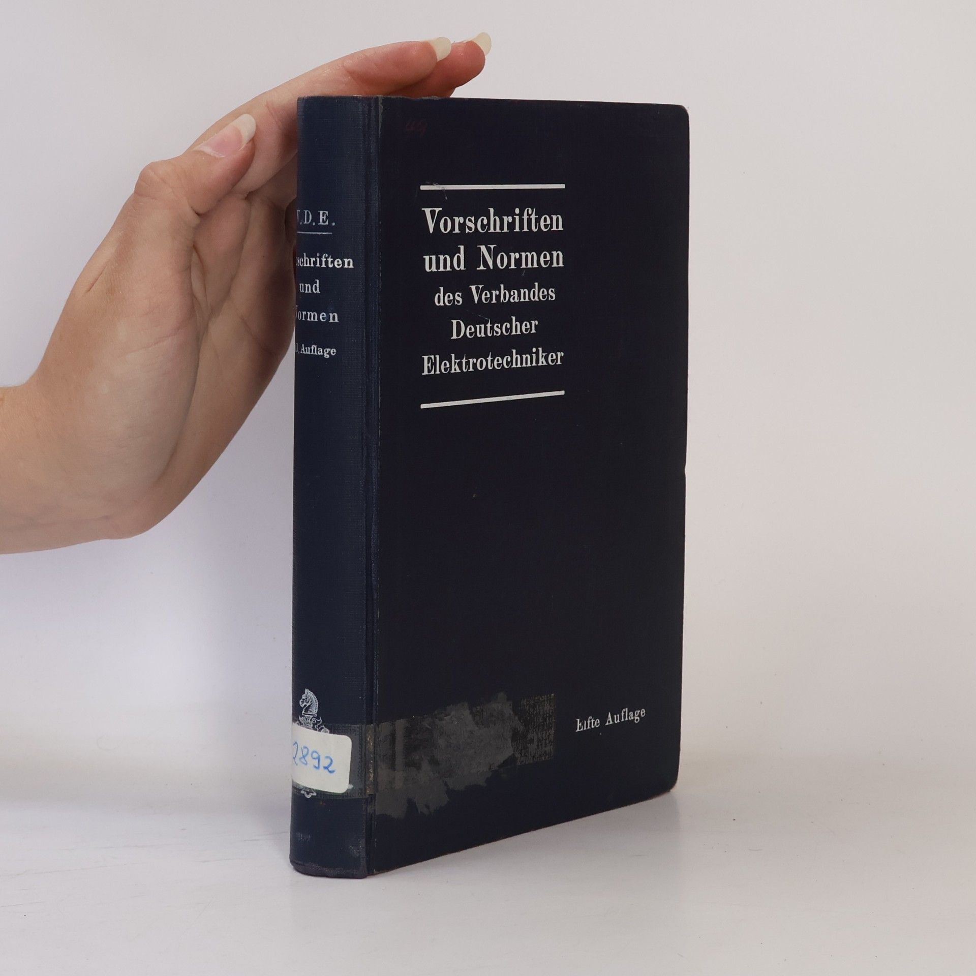 Georg Dettmar Vorschriften und Normen des Verbandes Deutscher Elektrotechniker