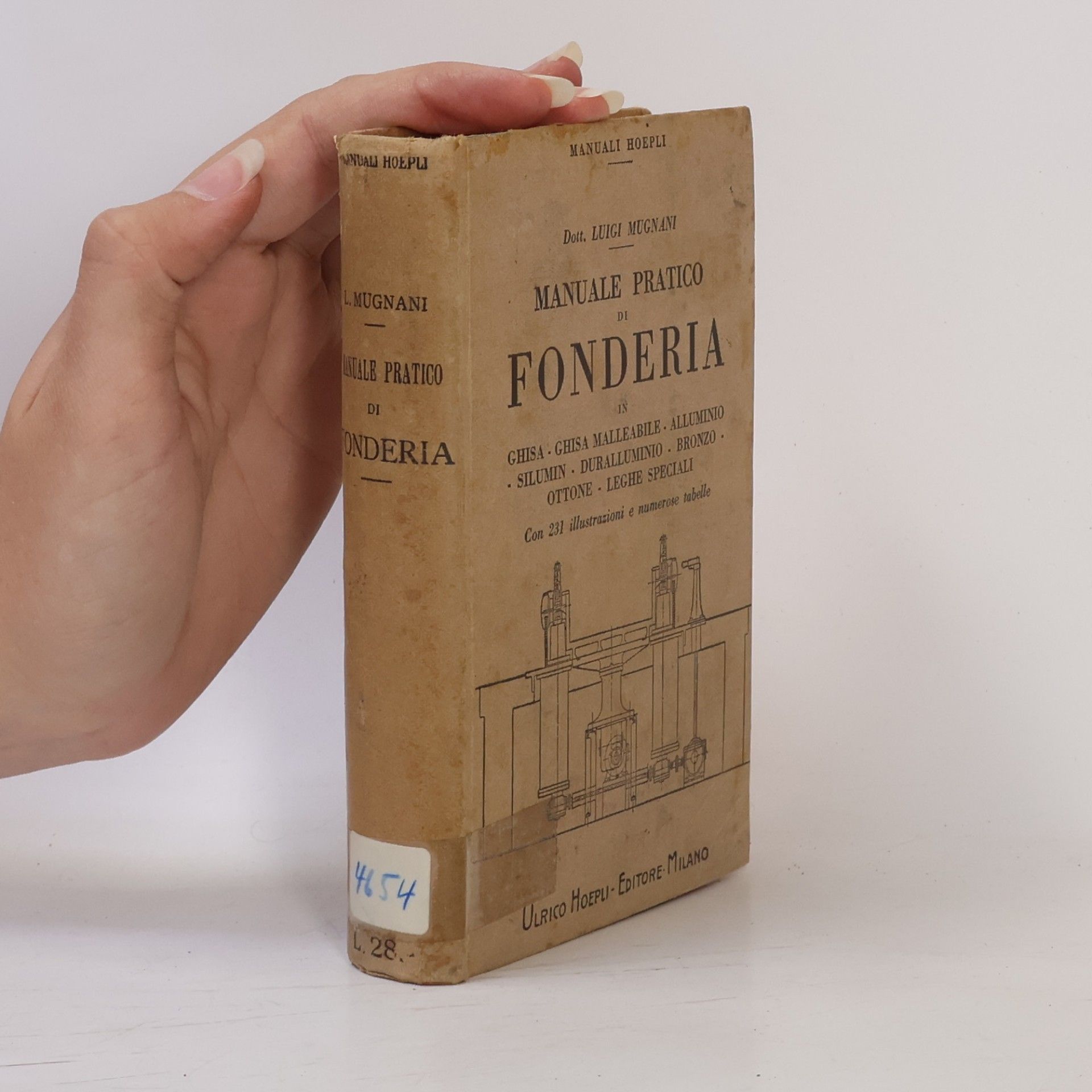 Luigi Mugnani Manuale pratico di fonderia