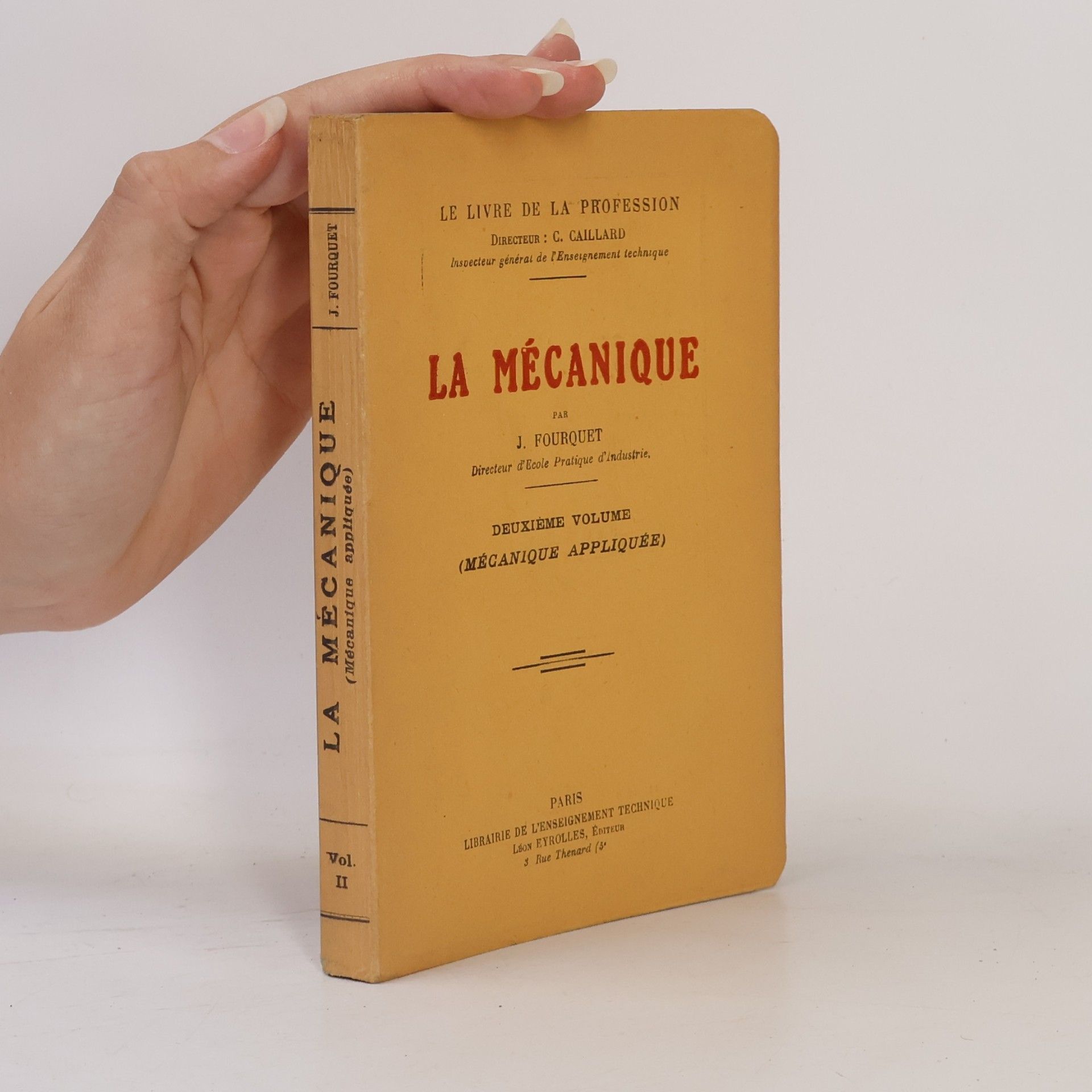 J. Fourquet La mécanique