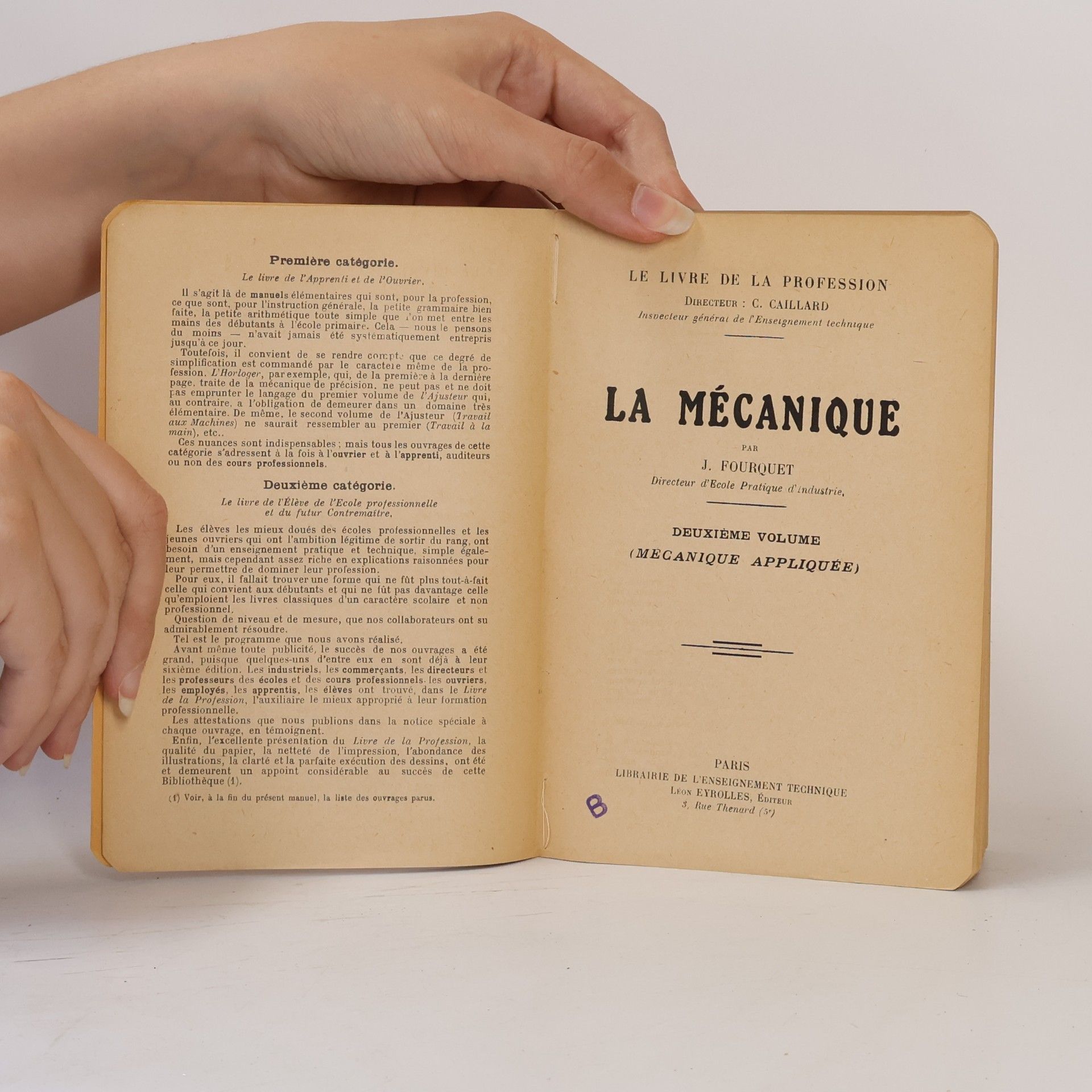 J. Fourquet La mécanique
