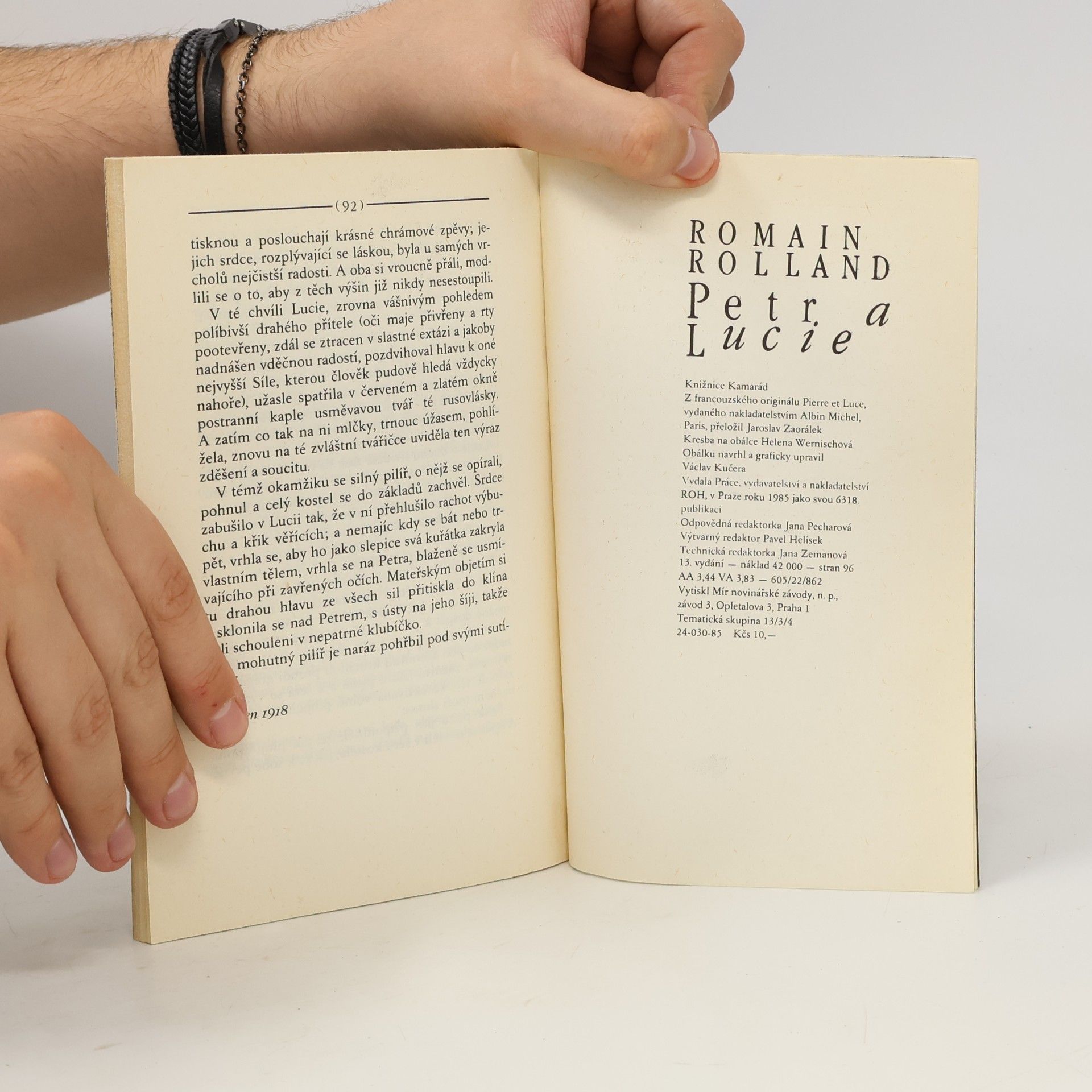 Romain Rolland Petr a Lucie