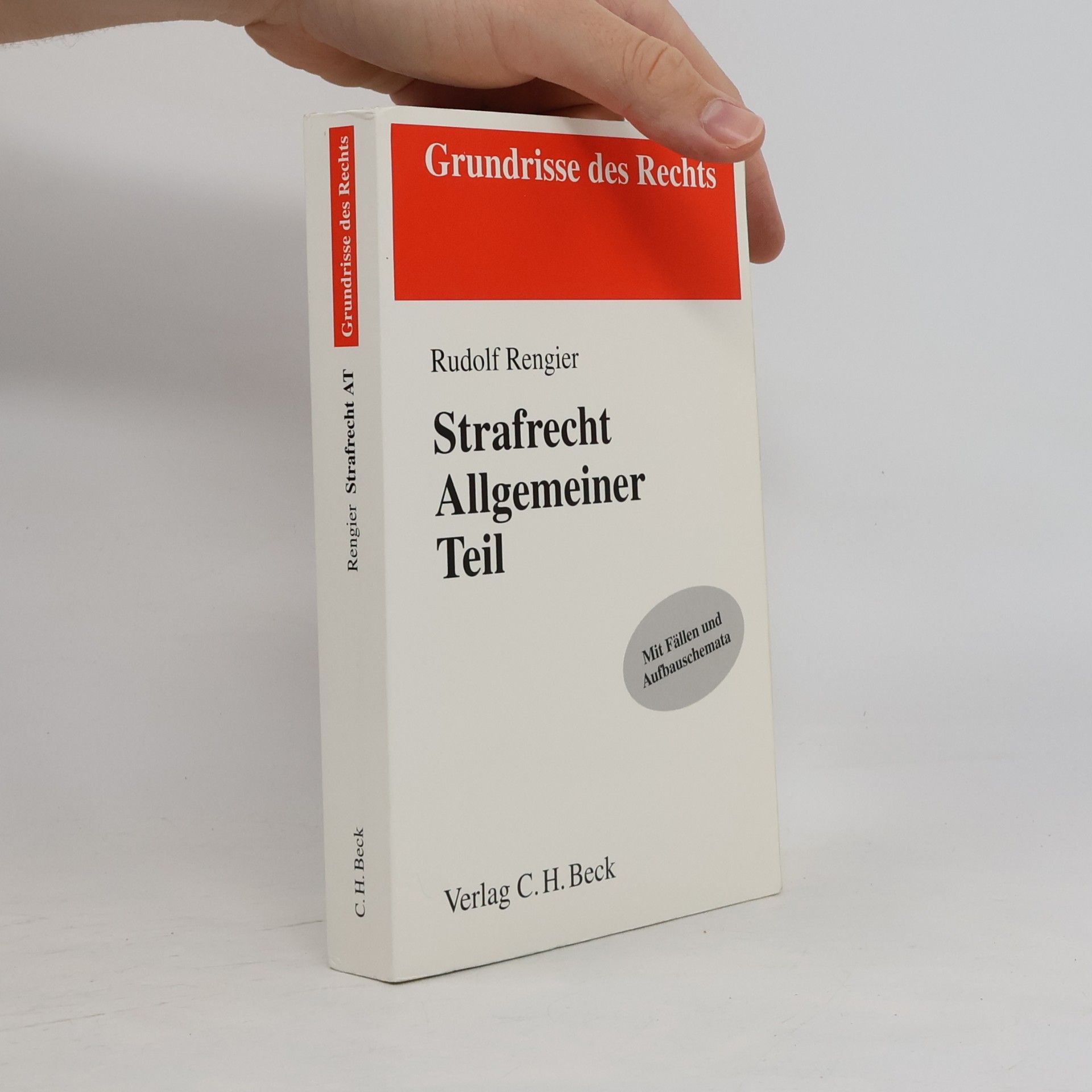 Rudolf Rengier Strafrecht, Allgemeiner Teil
