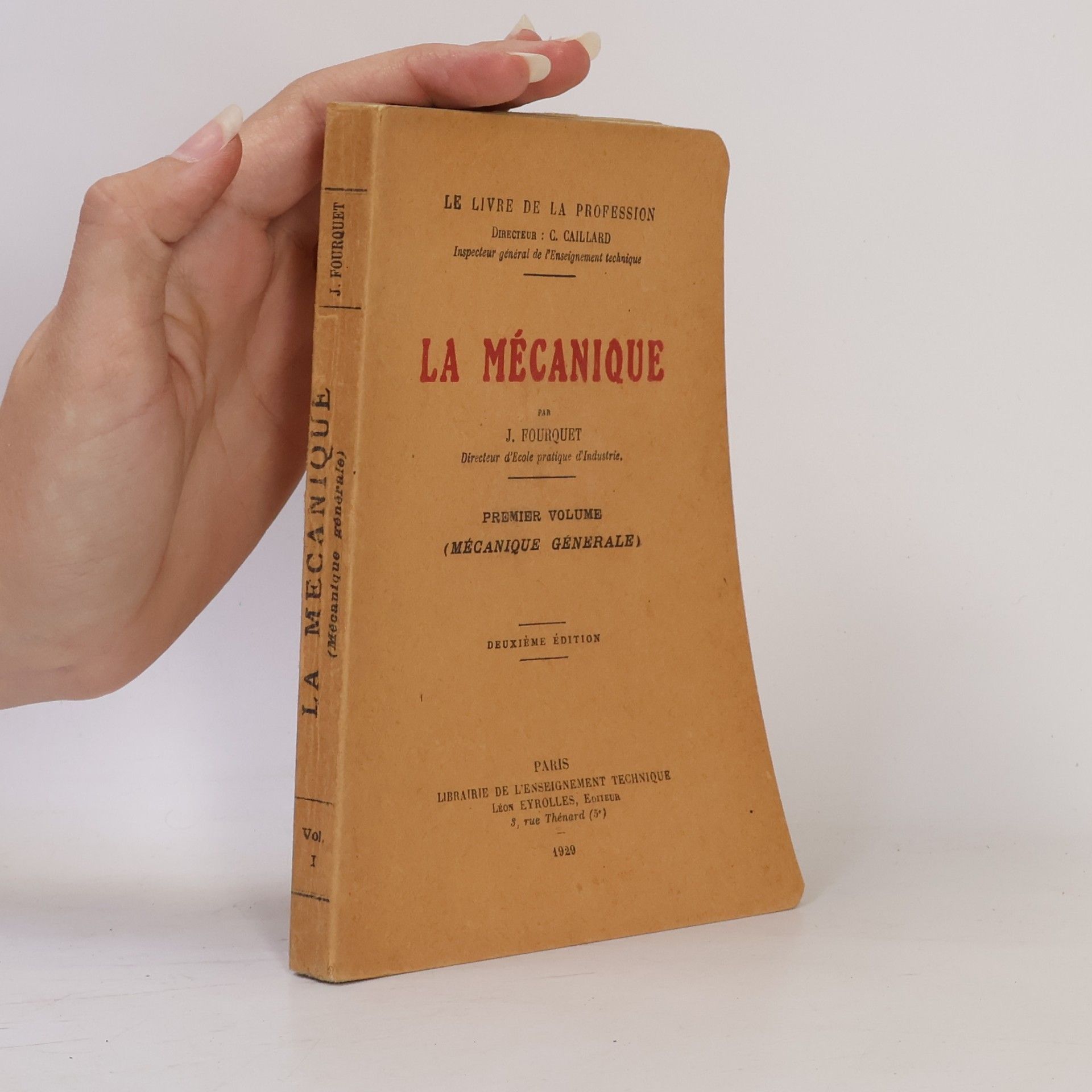 Jean Fourquet La Mécanique I