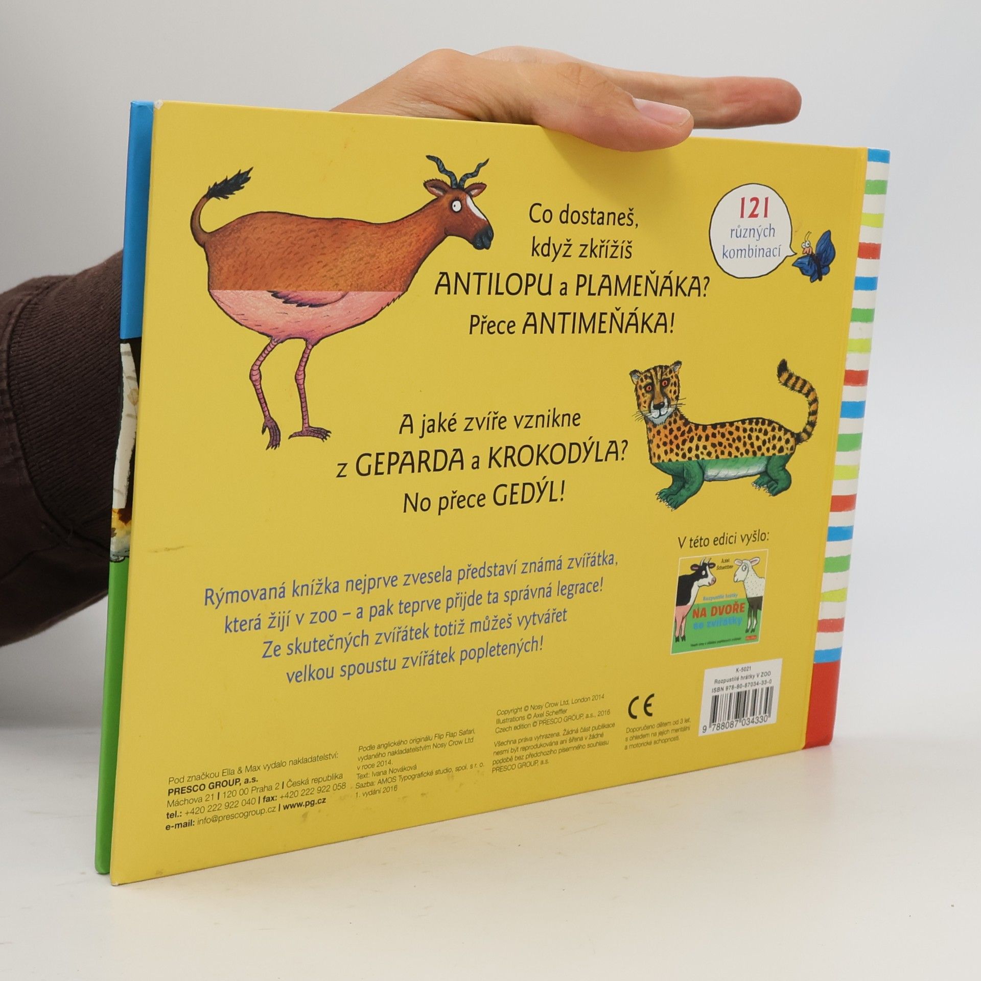 Axel Scheffler Rozpustilé hrátky v ZOO se zvířátky