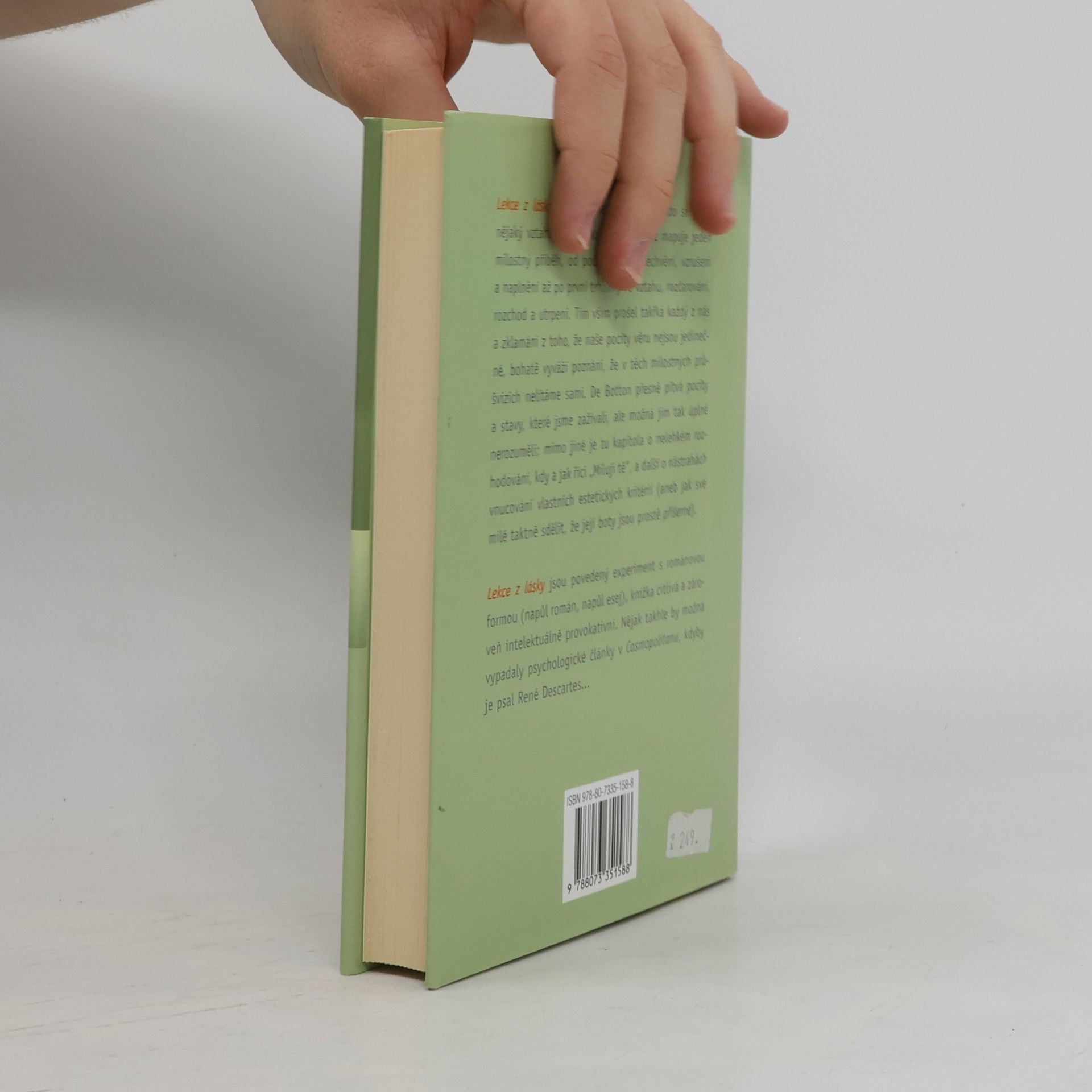 Alain de Botton Lekce z lásky
