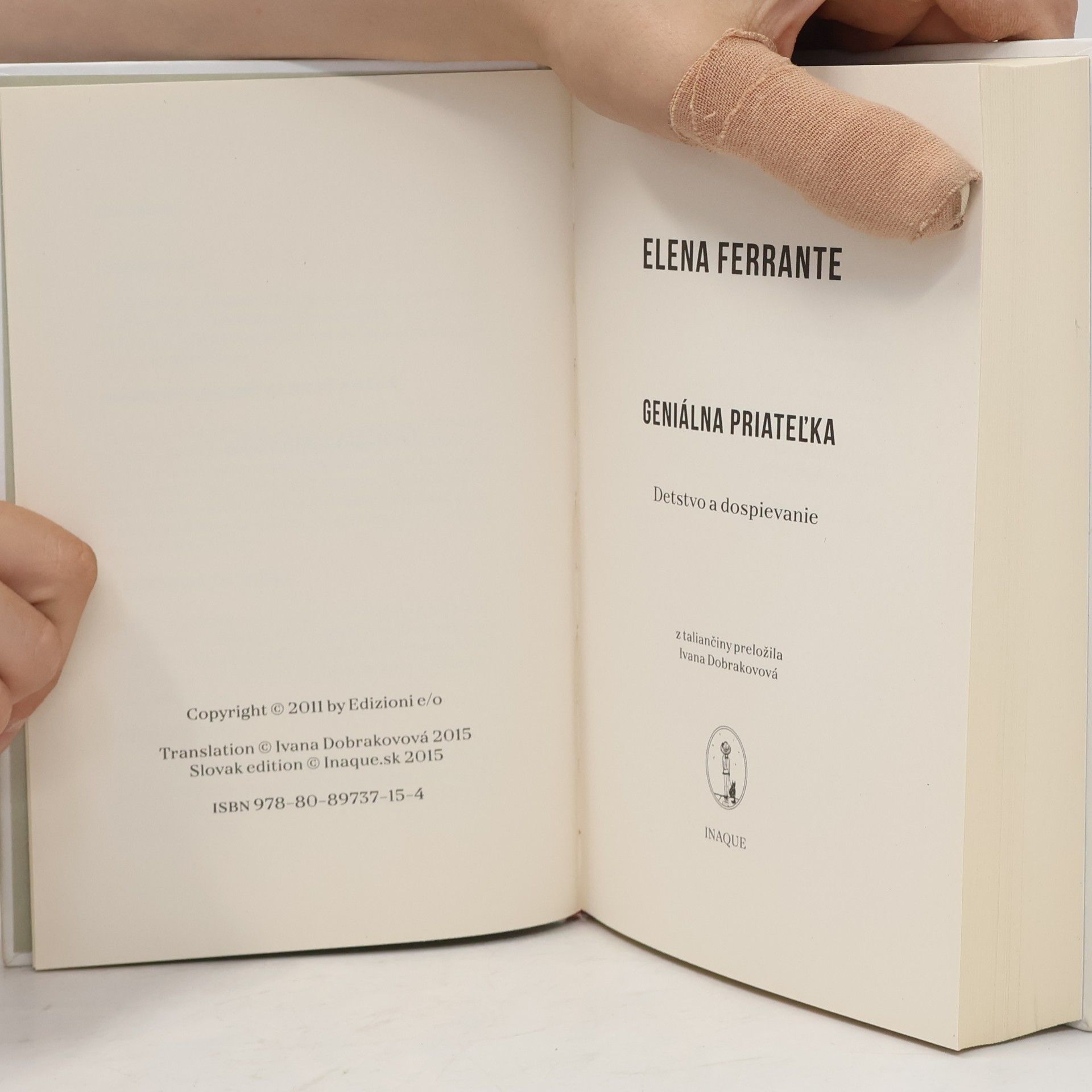 Elena Ferrante Geniálna priateľka