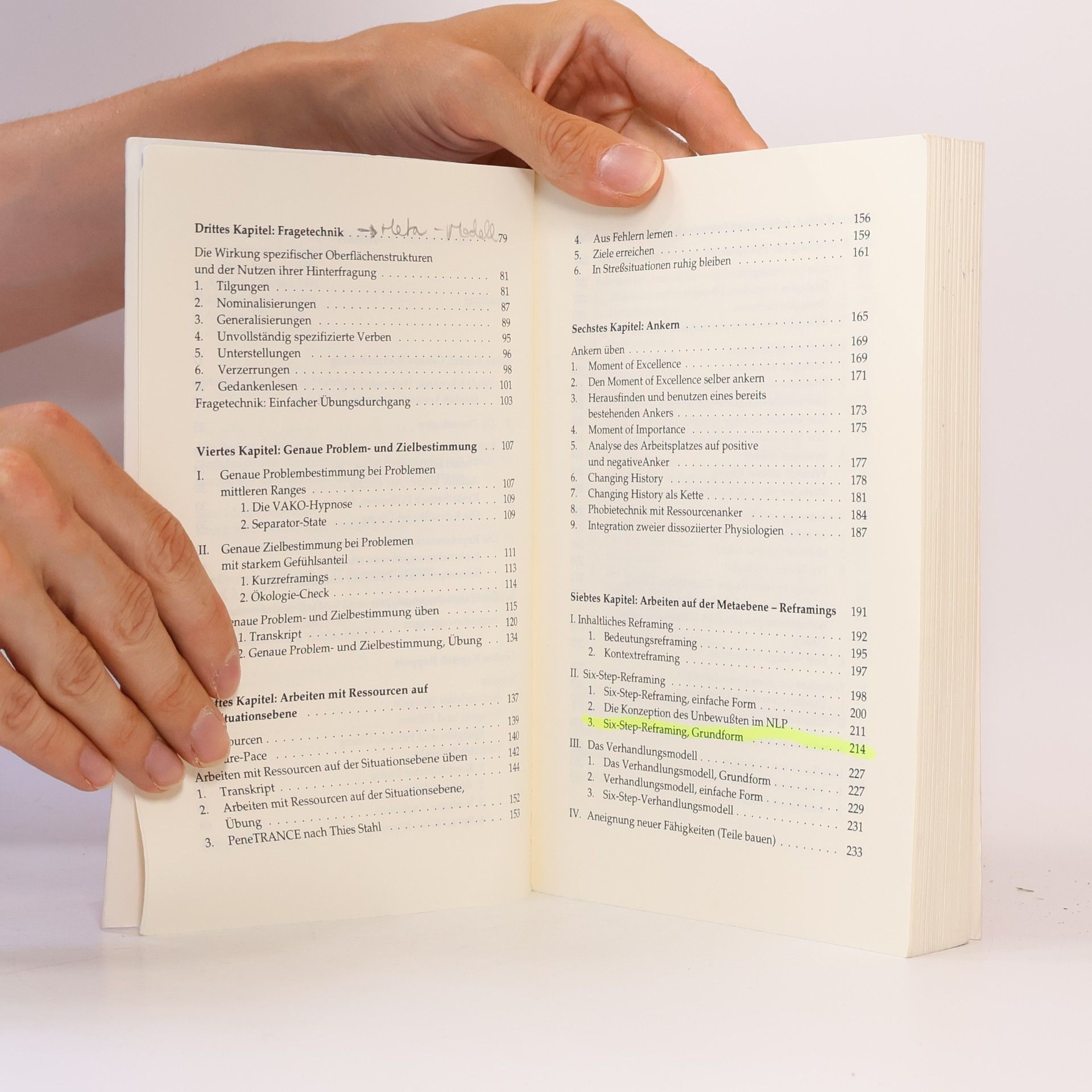 Alexa Mohl Das NLP-Lern- und Übungsbuch